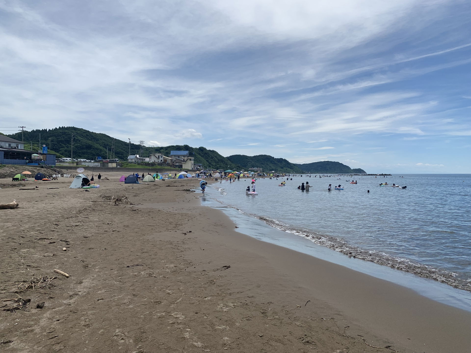Ishiji Beach in Kashiwazaki city, Niigata prefecture, Japan. Ph…