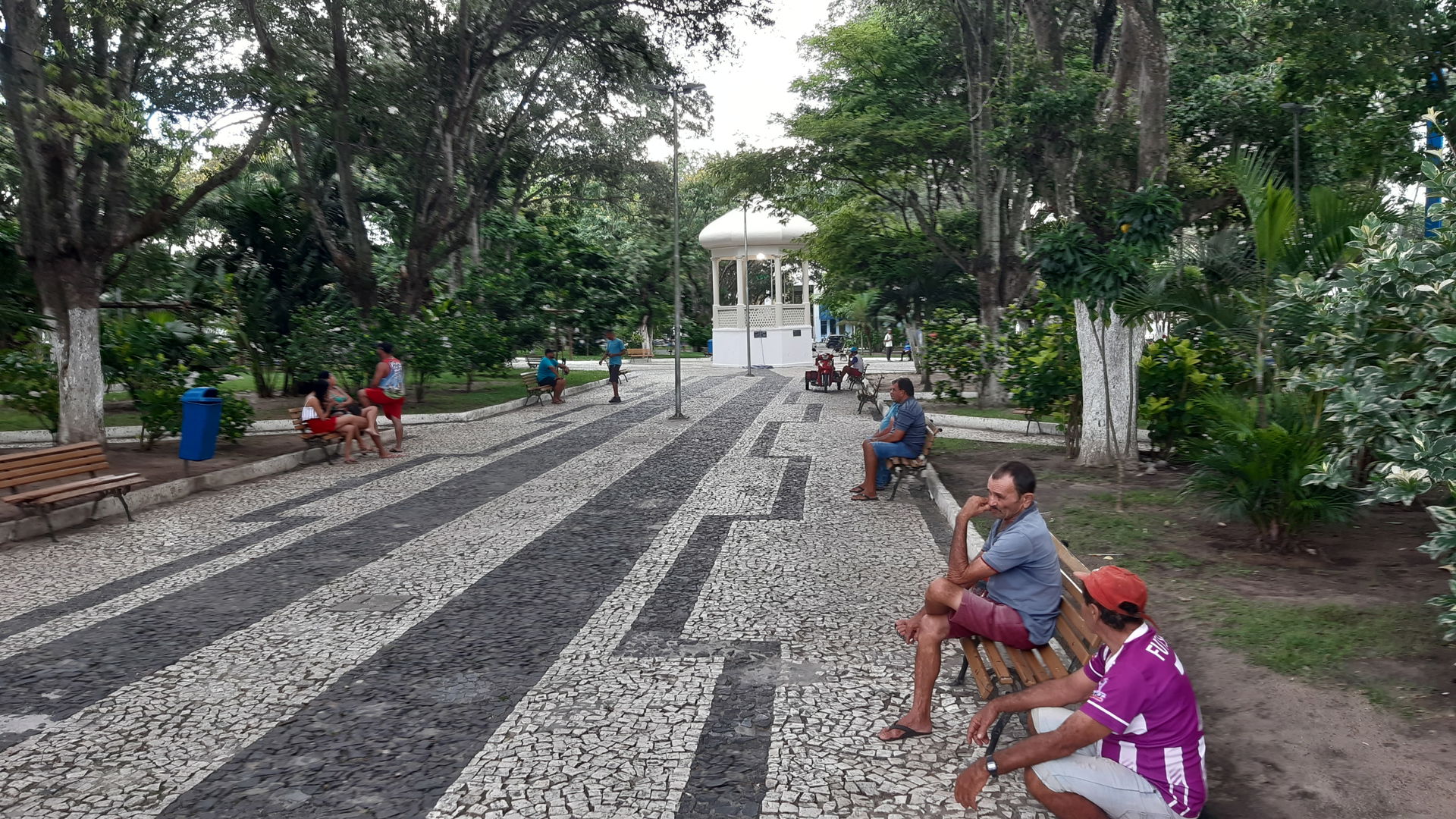 Praça Fausto Cardoso. Itabaiana, state of Sergipe, Brazil. It h…