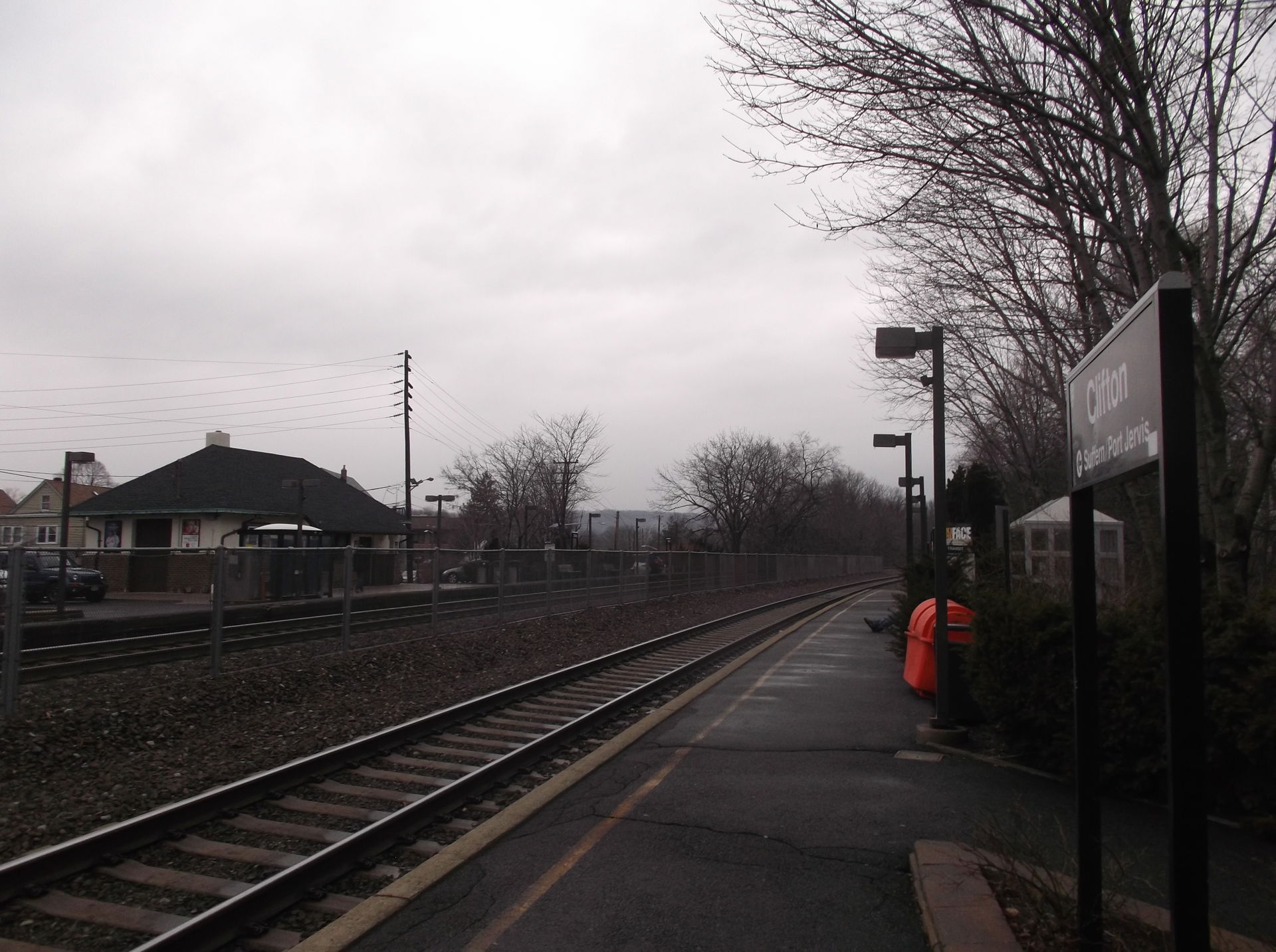 The Clifton station on New Jersey Transit's Main Line.