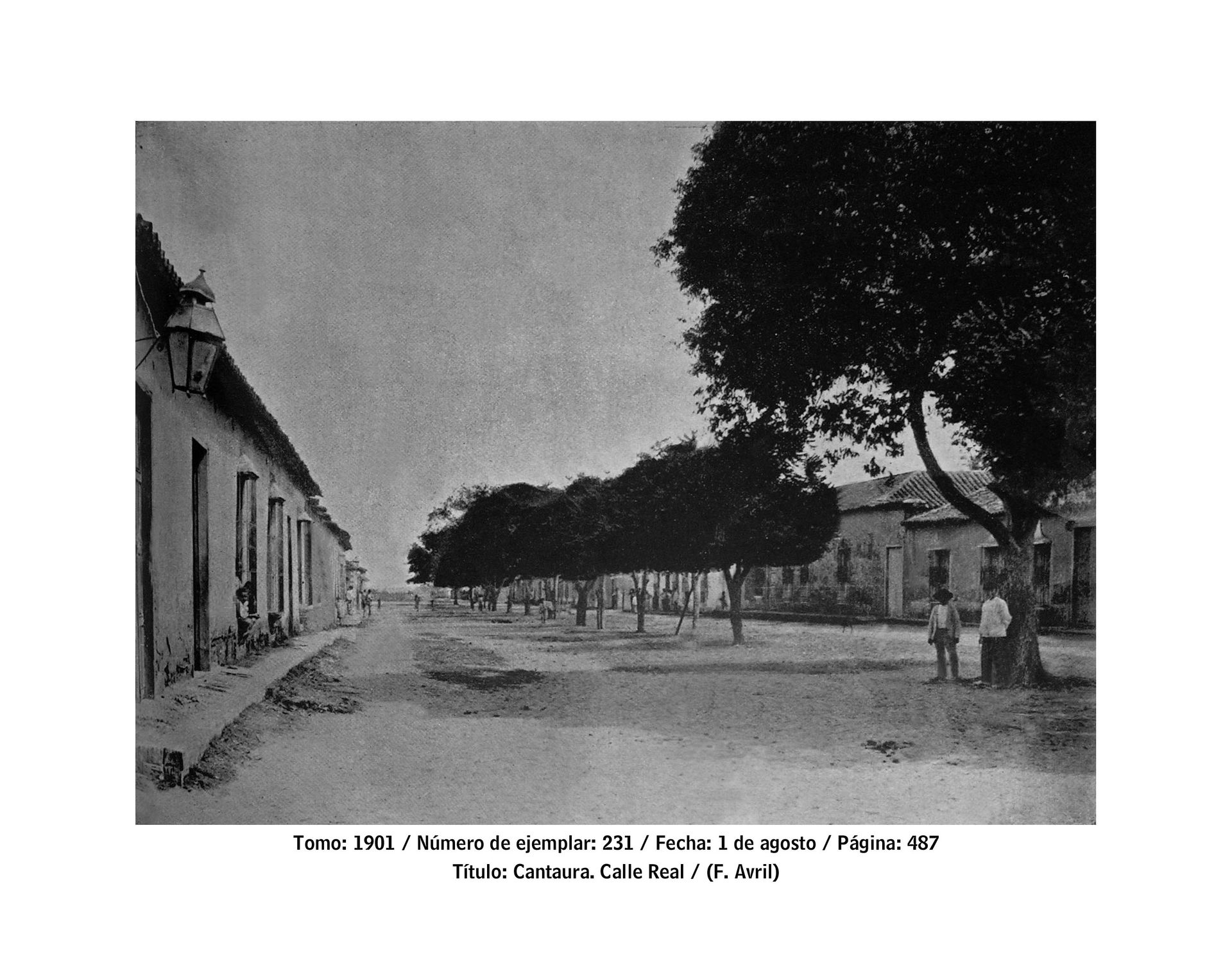 Calle Real, Cantaura.