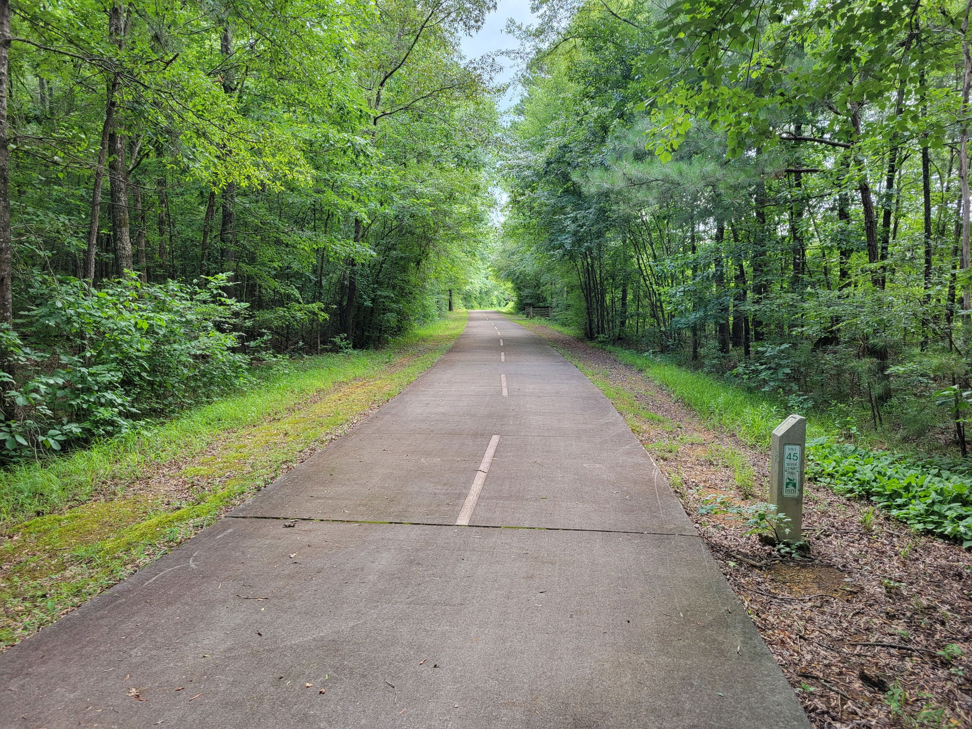 Silver Comet Trail Mile 45, Cedartown Georgia