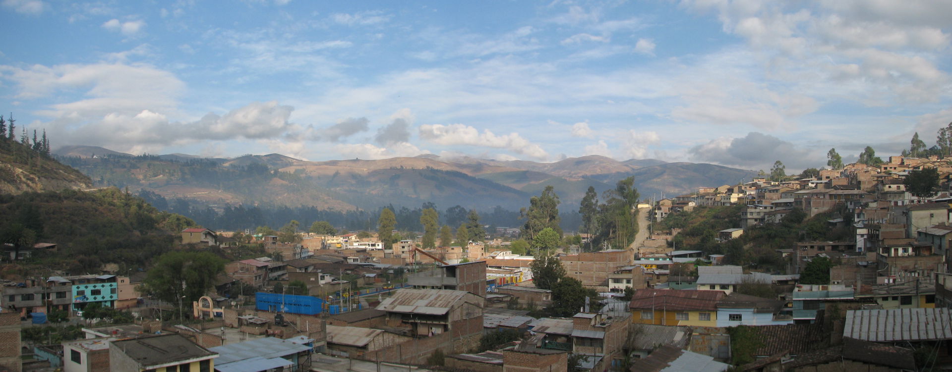 Panoramic view over Andahuaylas, Apurímac, Peru