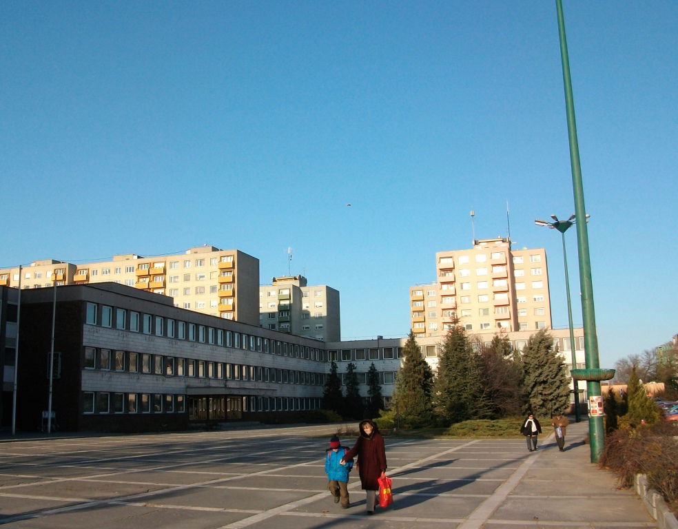 Városháza Square, Dunaújváros, Hungary