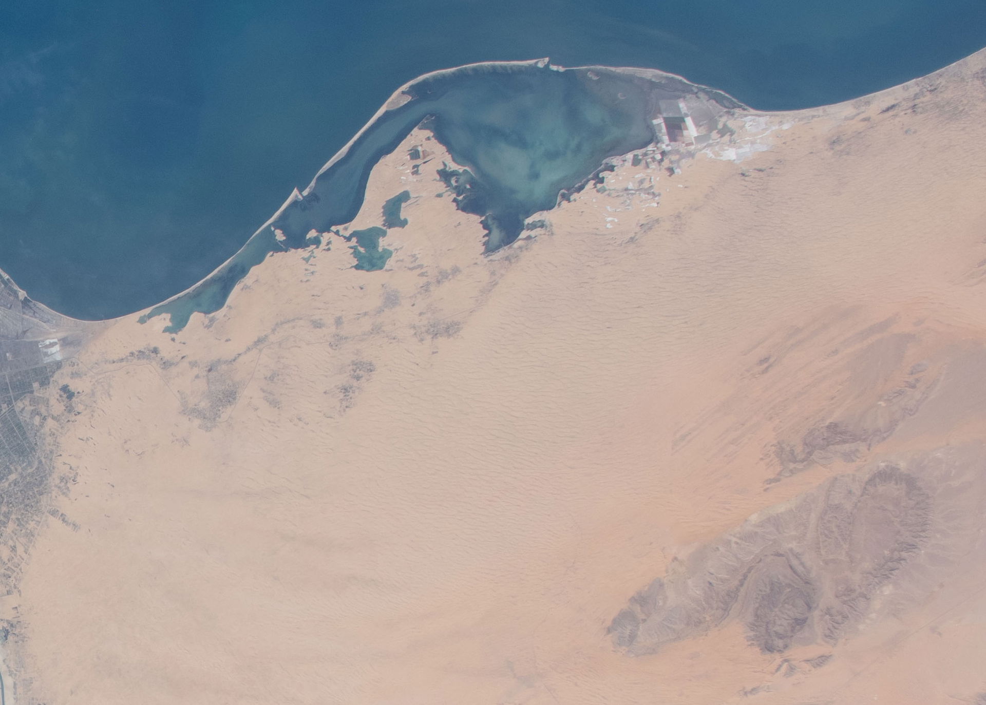 View of Egypt taken during ISS Expedition 62. Mediterranean Sea…