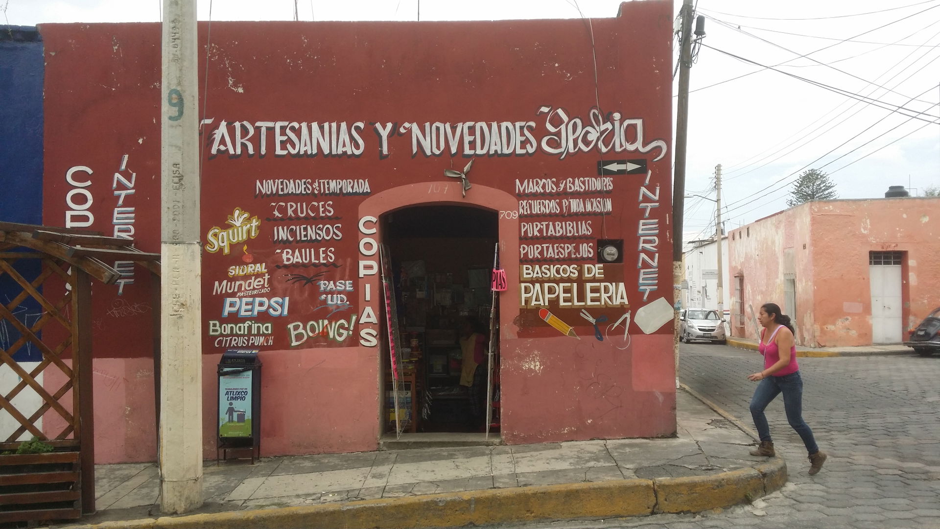 Artesanías y novedades Gloria - Atlixco, 2017