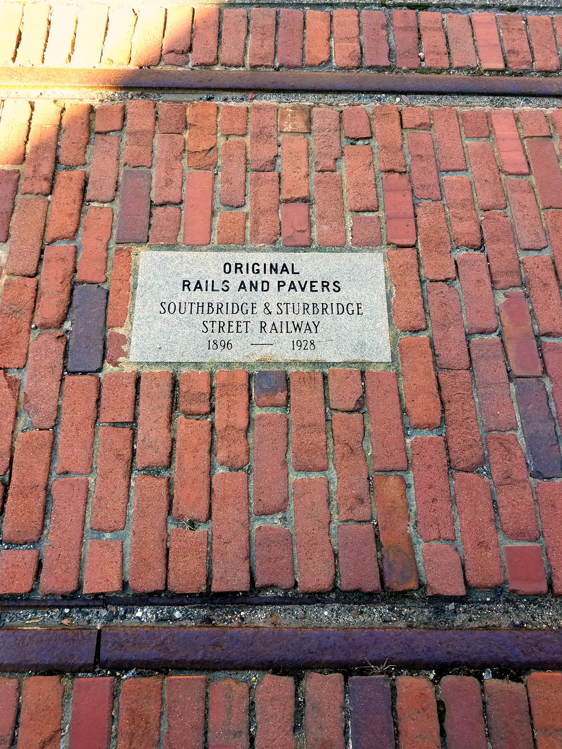 Original Rails and Pavers - Southbridge & Sturbridge Street…