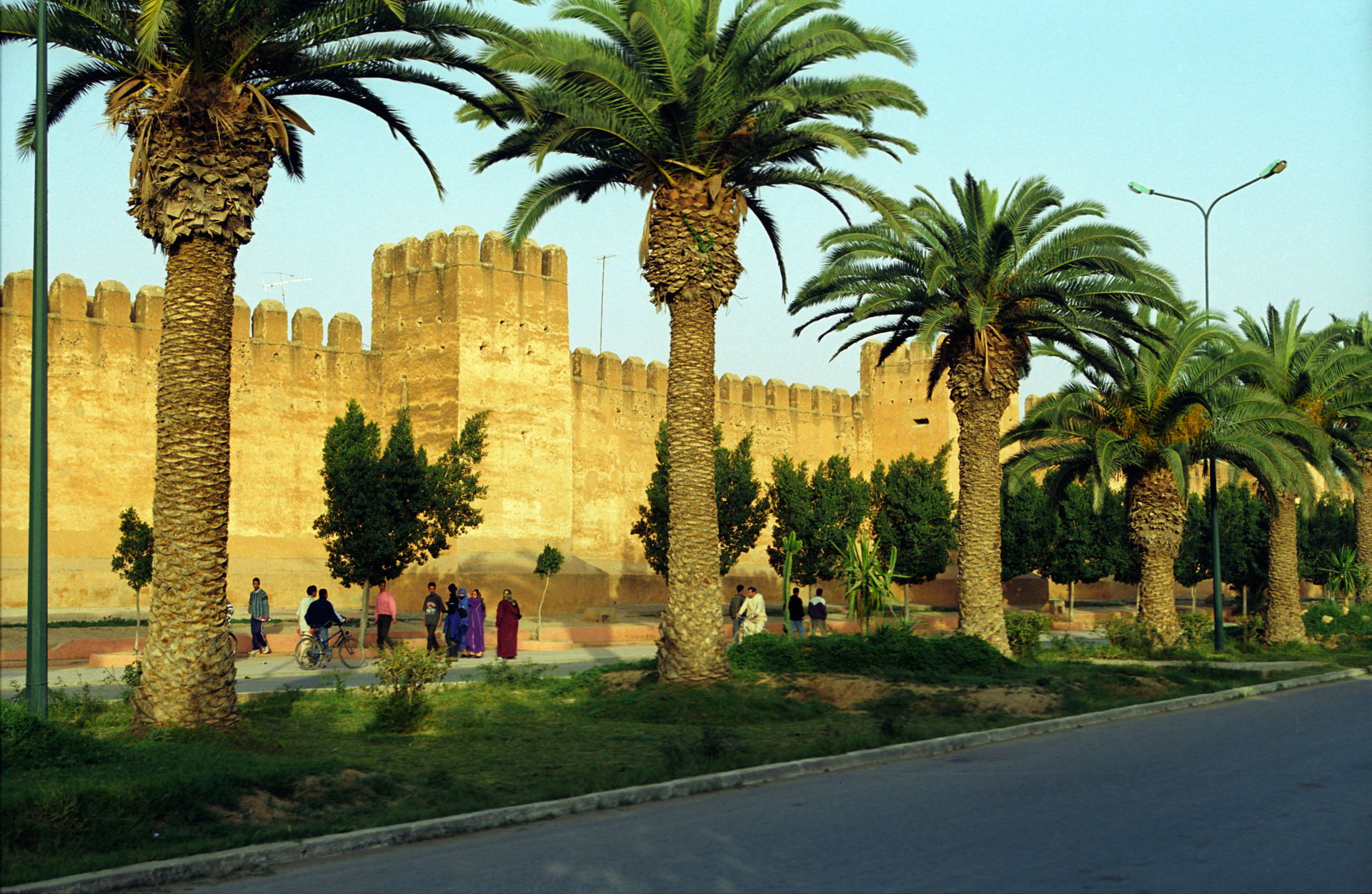 Defensive walls in Taroudant, Morocco