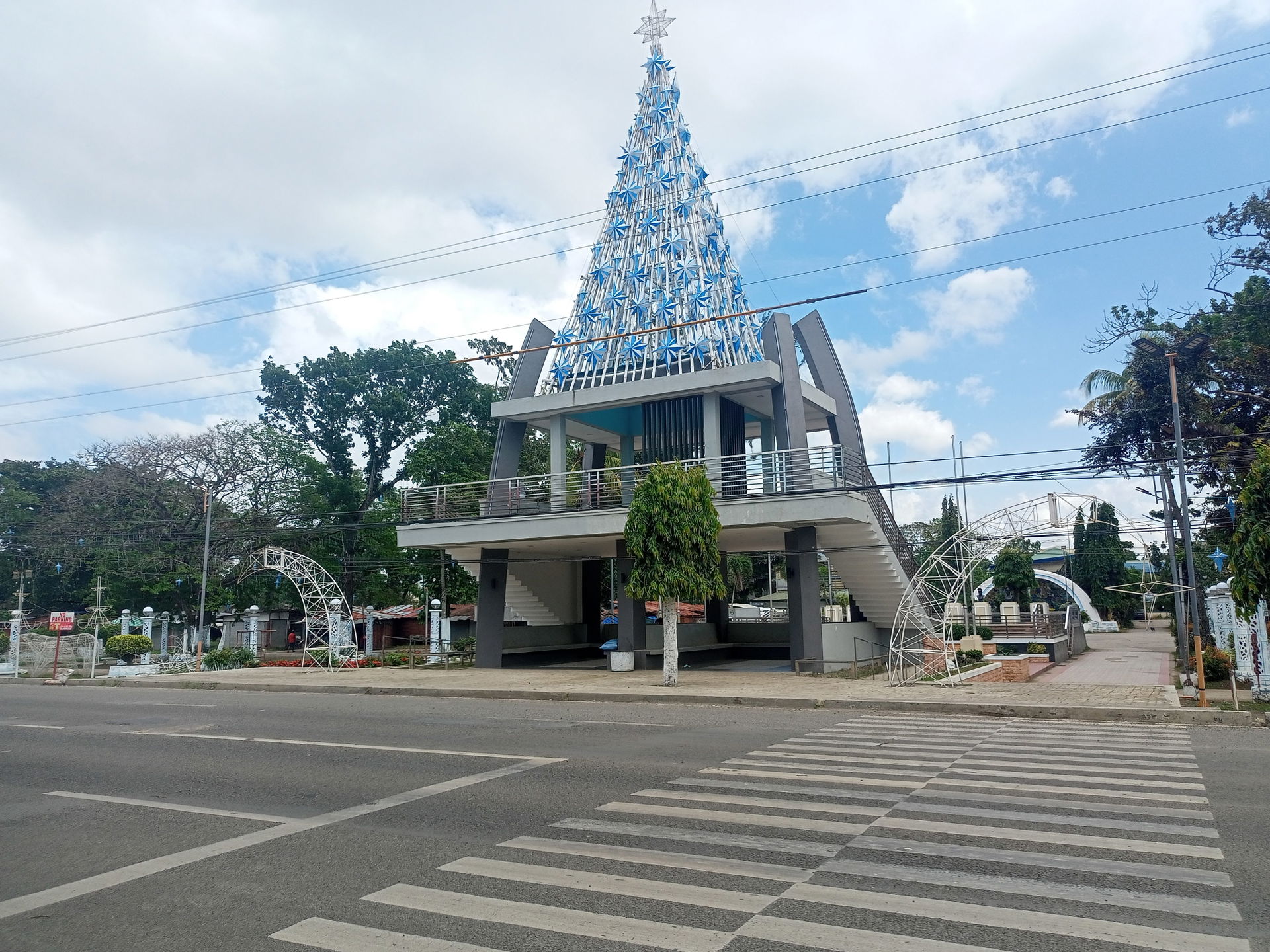Hinigaran Public Plaza in Negros Occidental, Philippines
