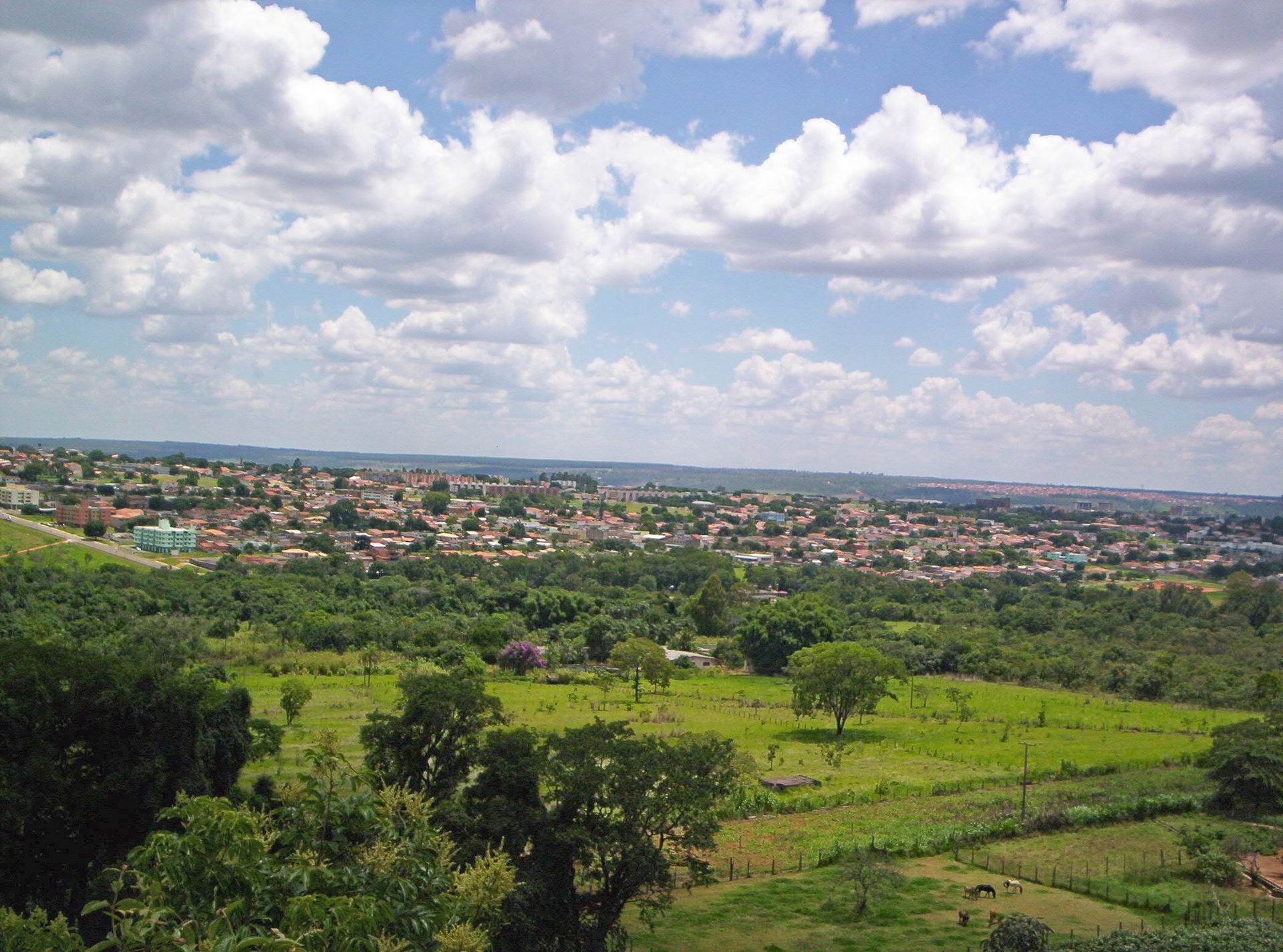 Vista parcial de Sobradinho, DF, Brasil