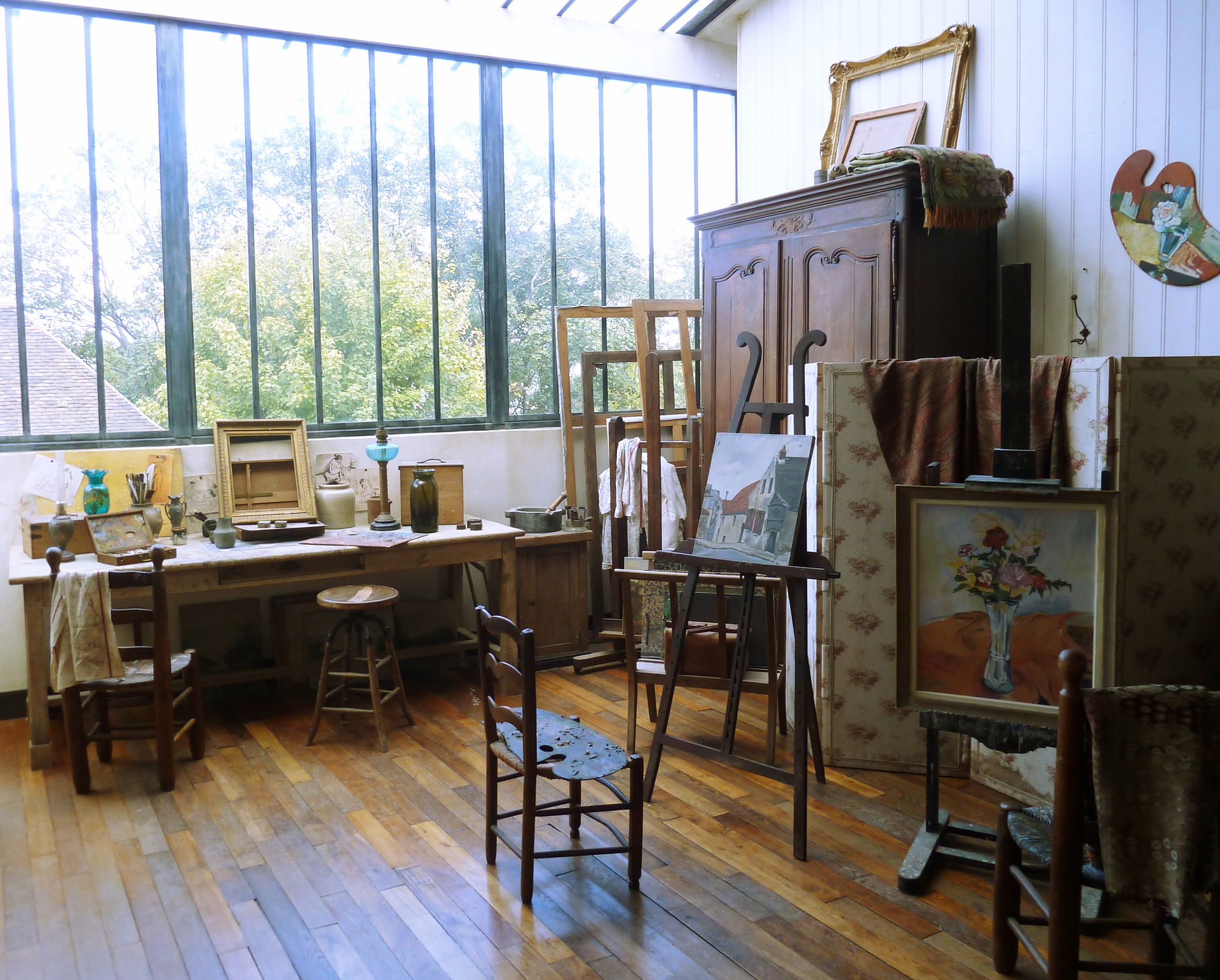 Montmartre, the workshop of Suzanne Valadon (Paris, 18th Ar.)