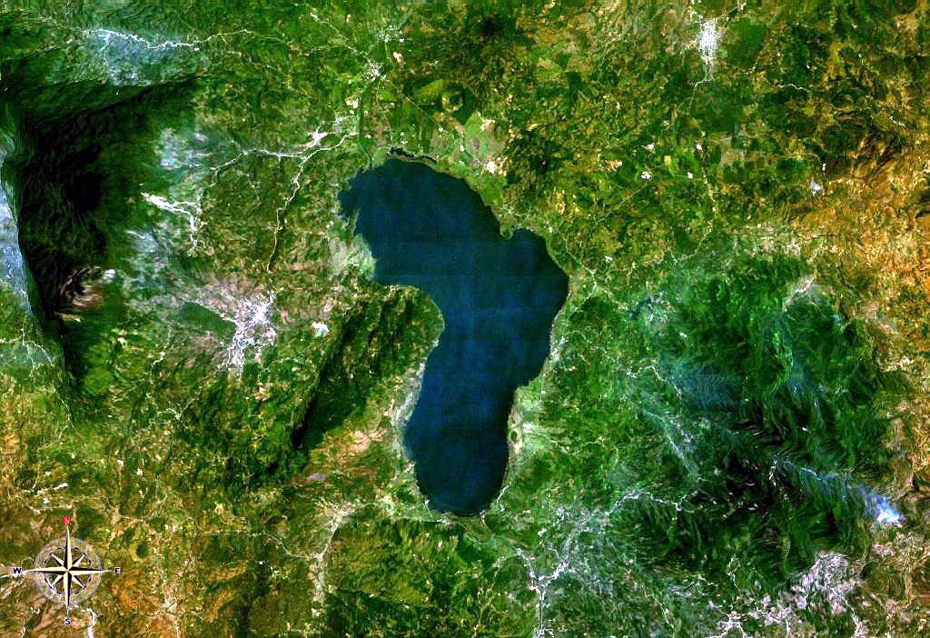 Lake Yojoa in Honduras