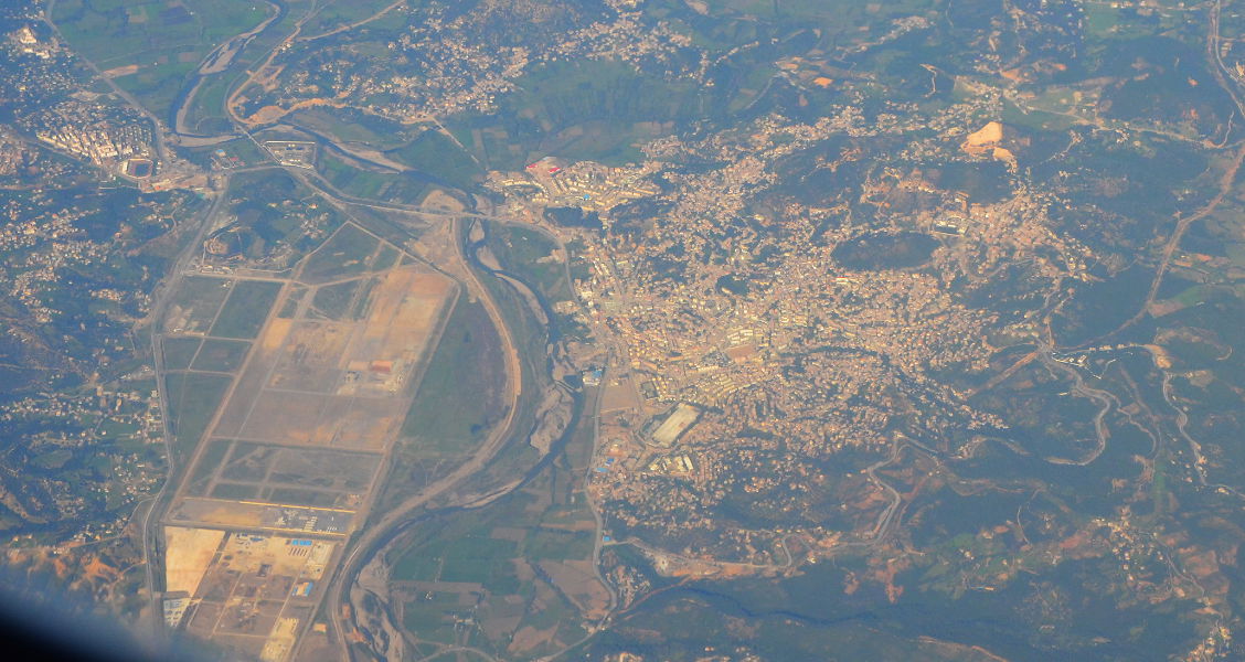 Vue aérienne d'El Milia