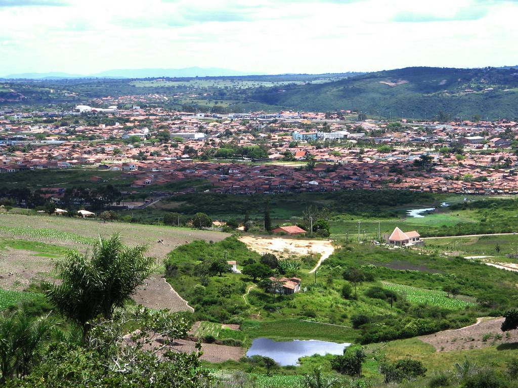 Parte da cidade de Gravatá-PE, Brasil.