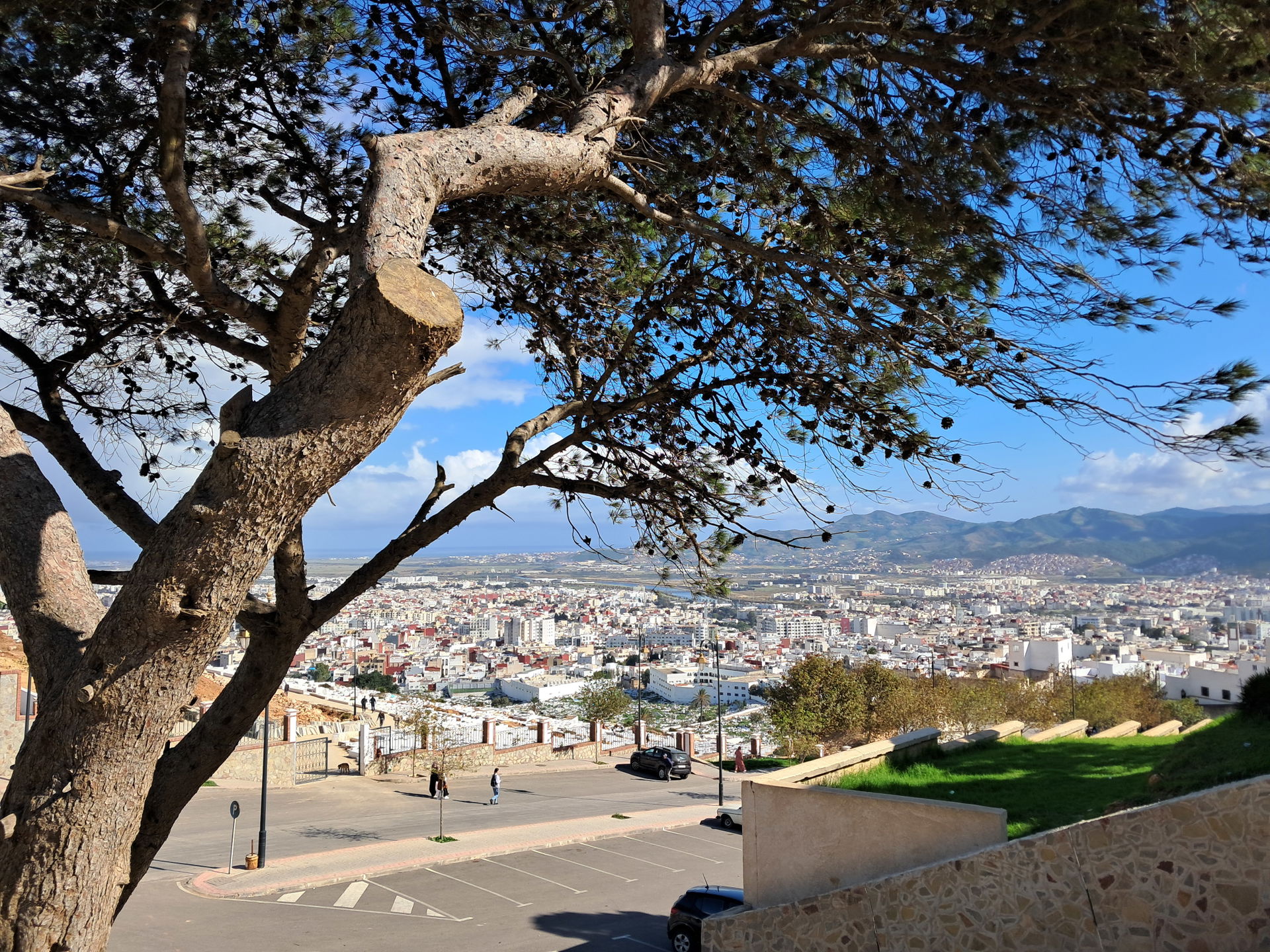 Tetouan, including the cemeteries from near the Qasbah