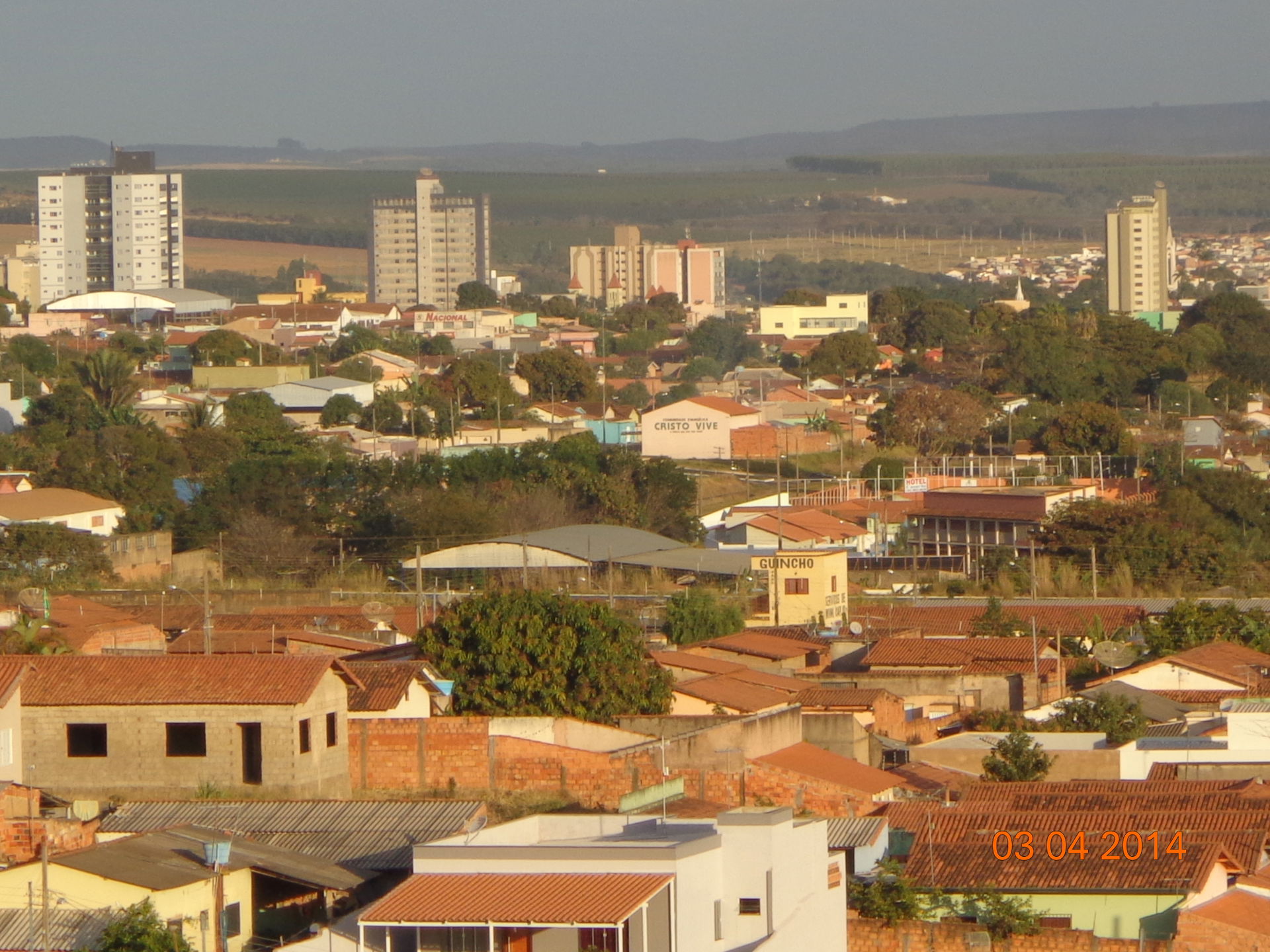 Patrocínio MG Brasil - Vista do centro