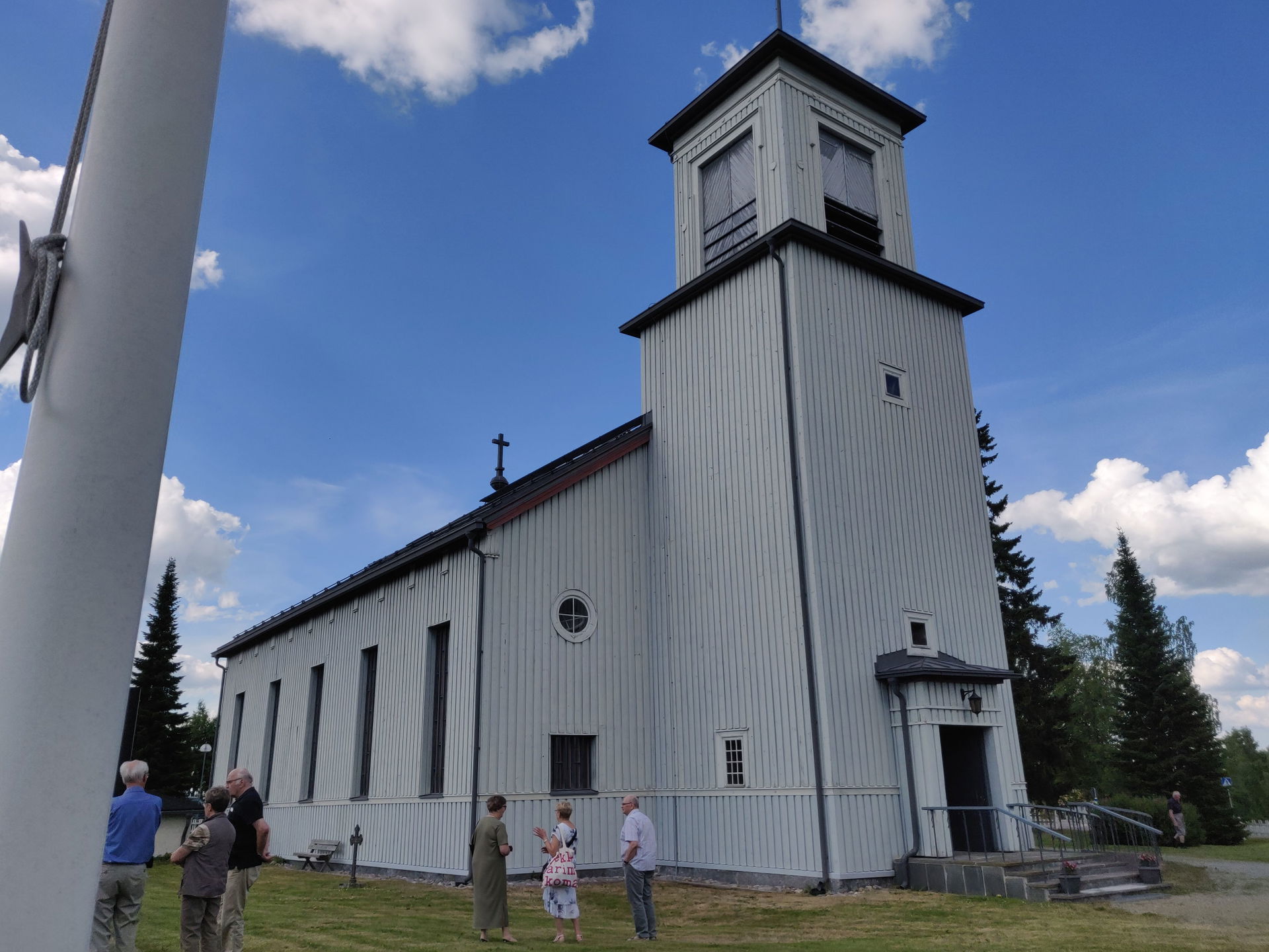 Pylkönmäki Church on Regional road 636