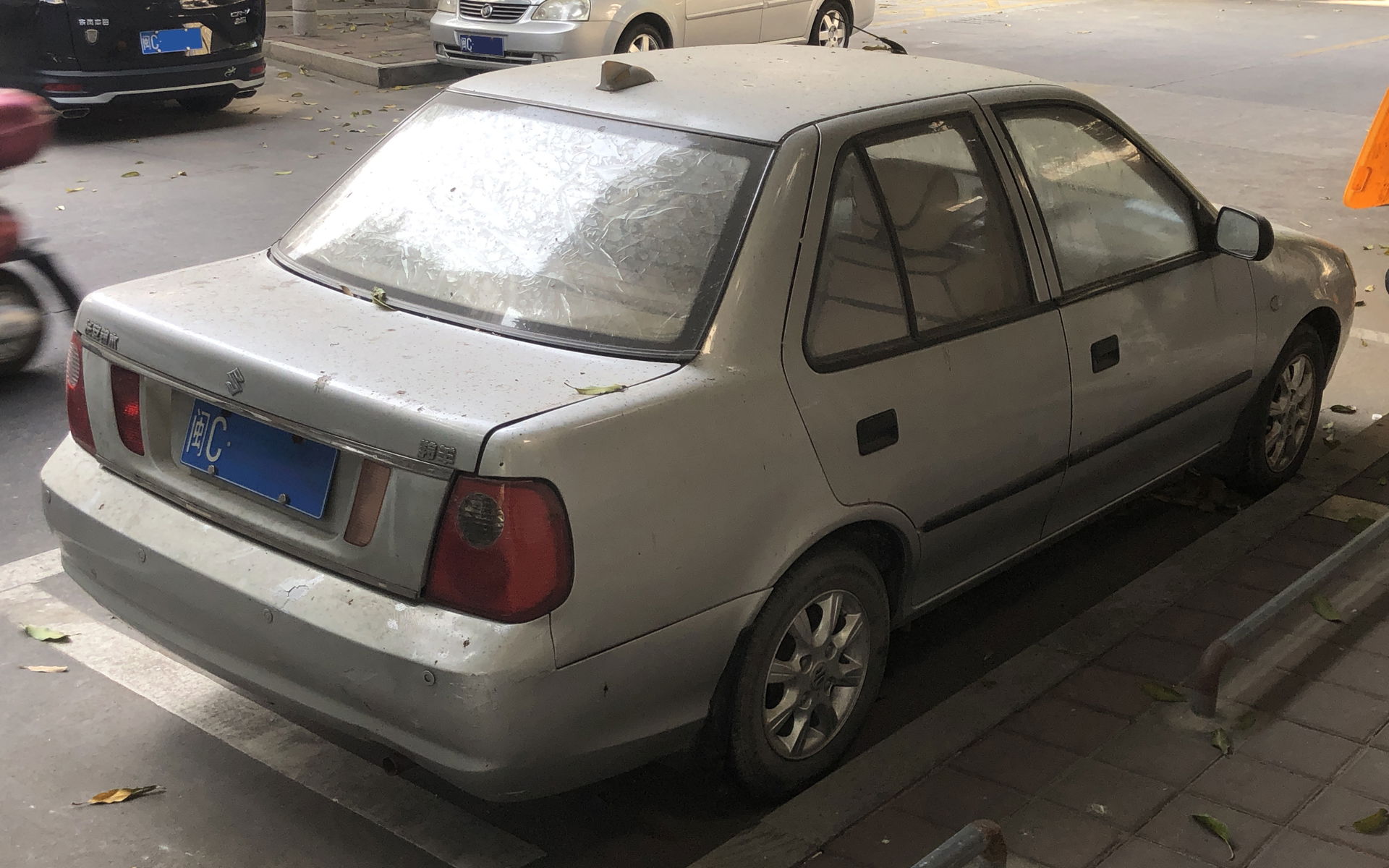 Suzuki Lingyang facelift photographed in Shishi, Fujian provinc…