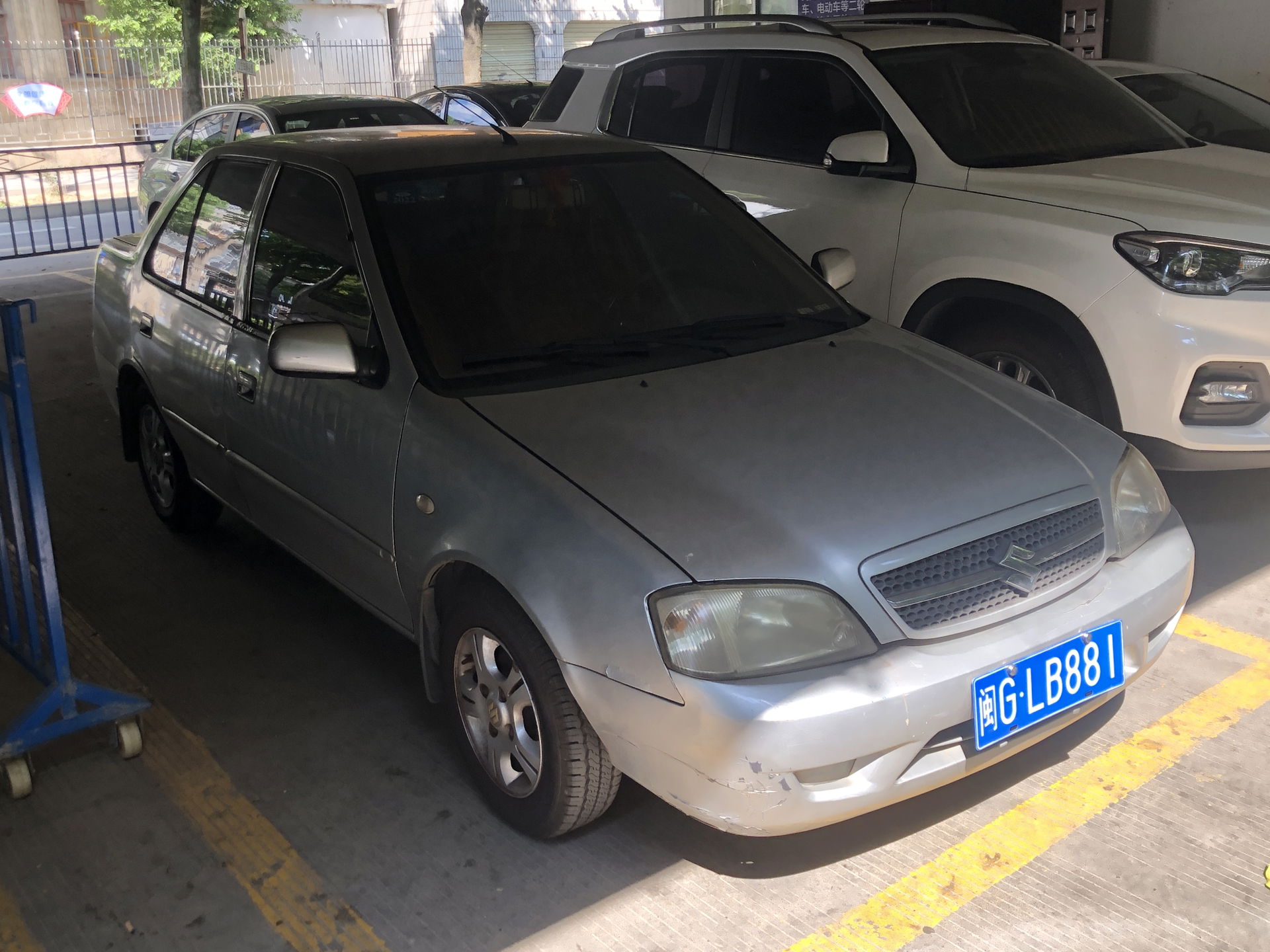 Suzuki Lingyang facelift photographed in Sanming, Fujian provin…