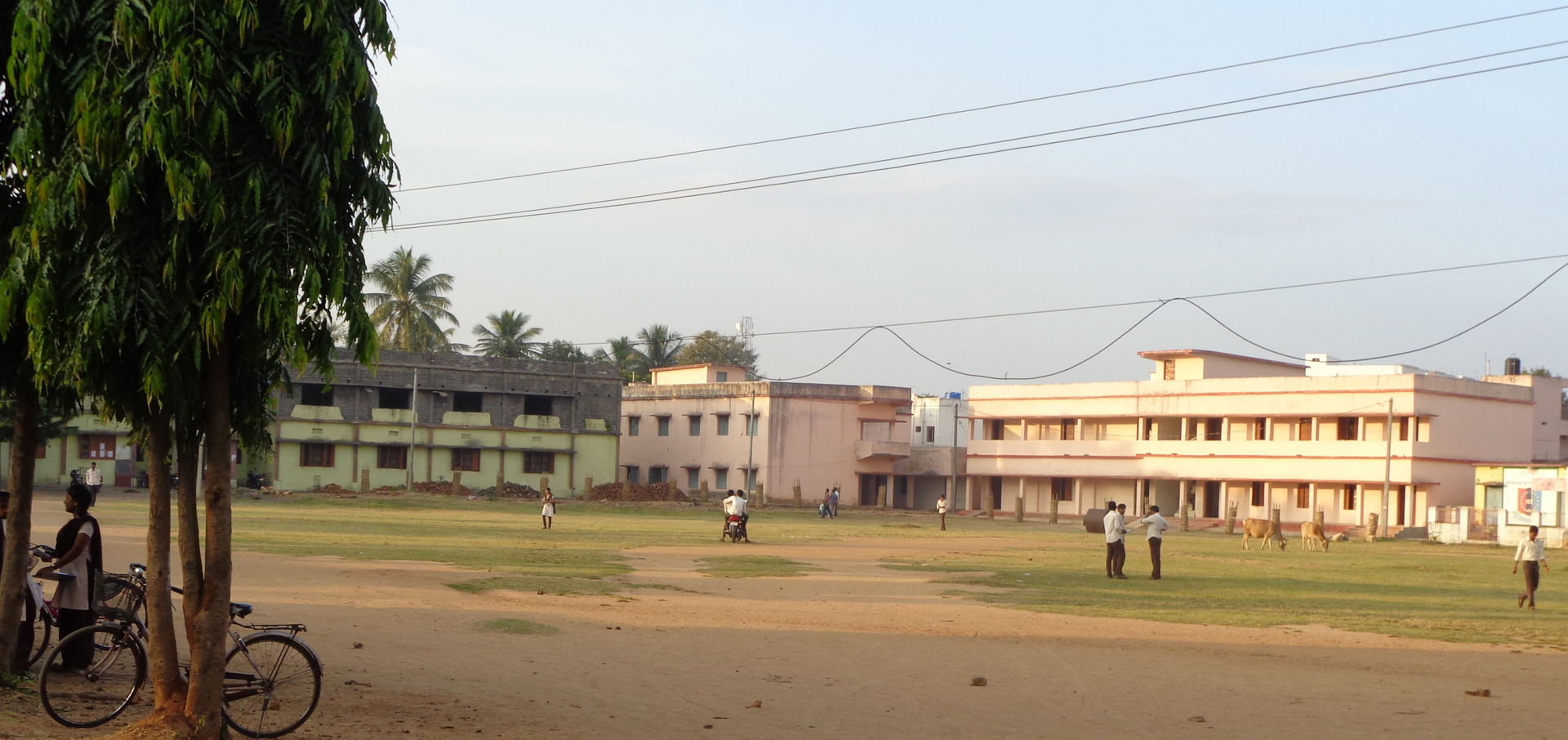 The inside view of Rayagada Autonomous College, Rayagada.
