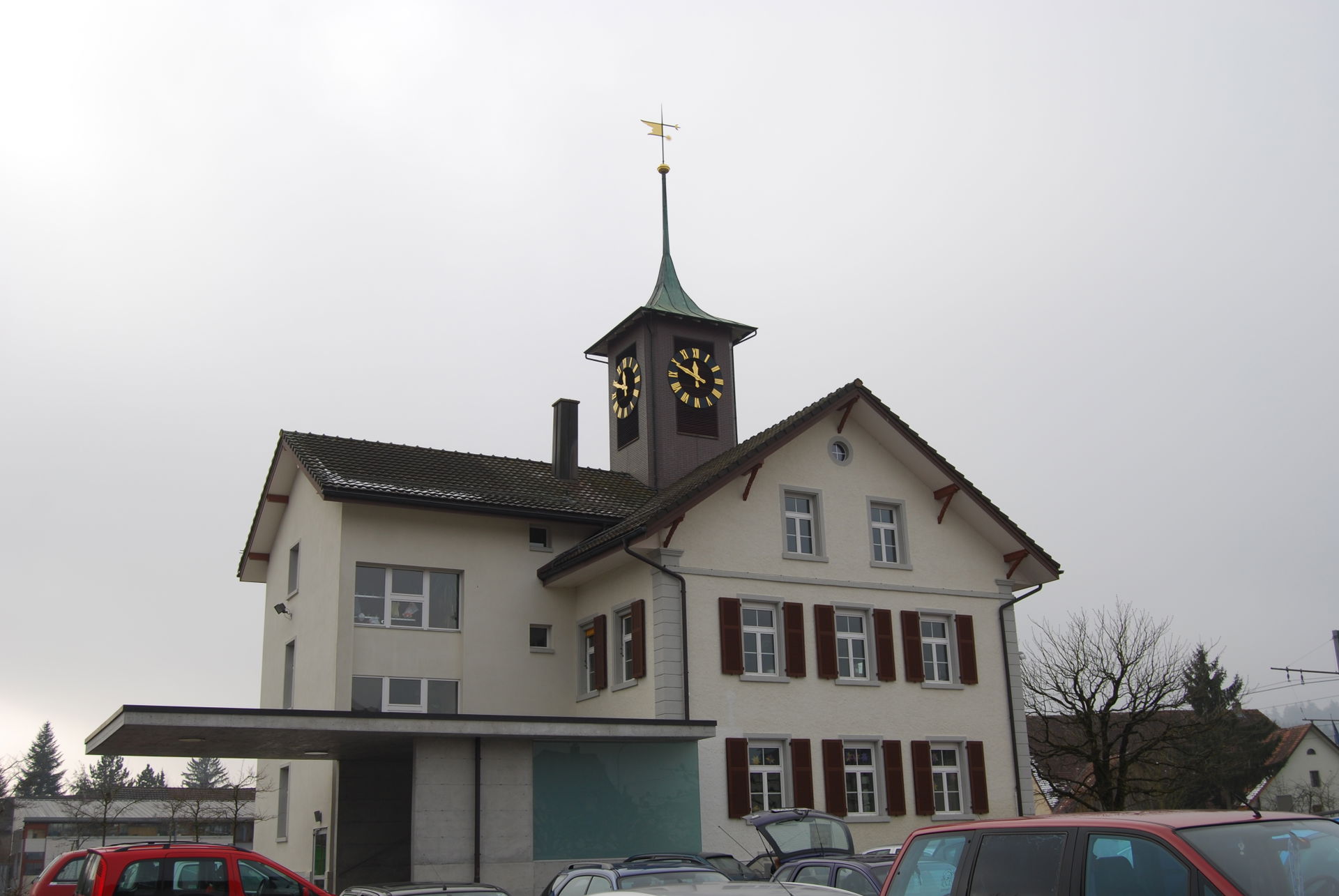School at Hirschthal, canton of Aargau, Switzerland