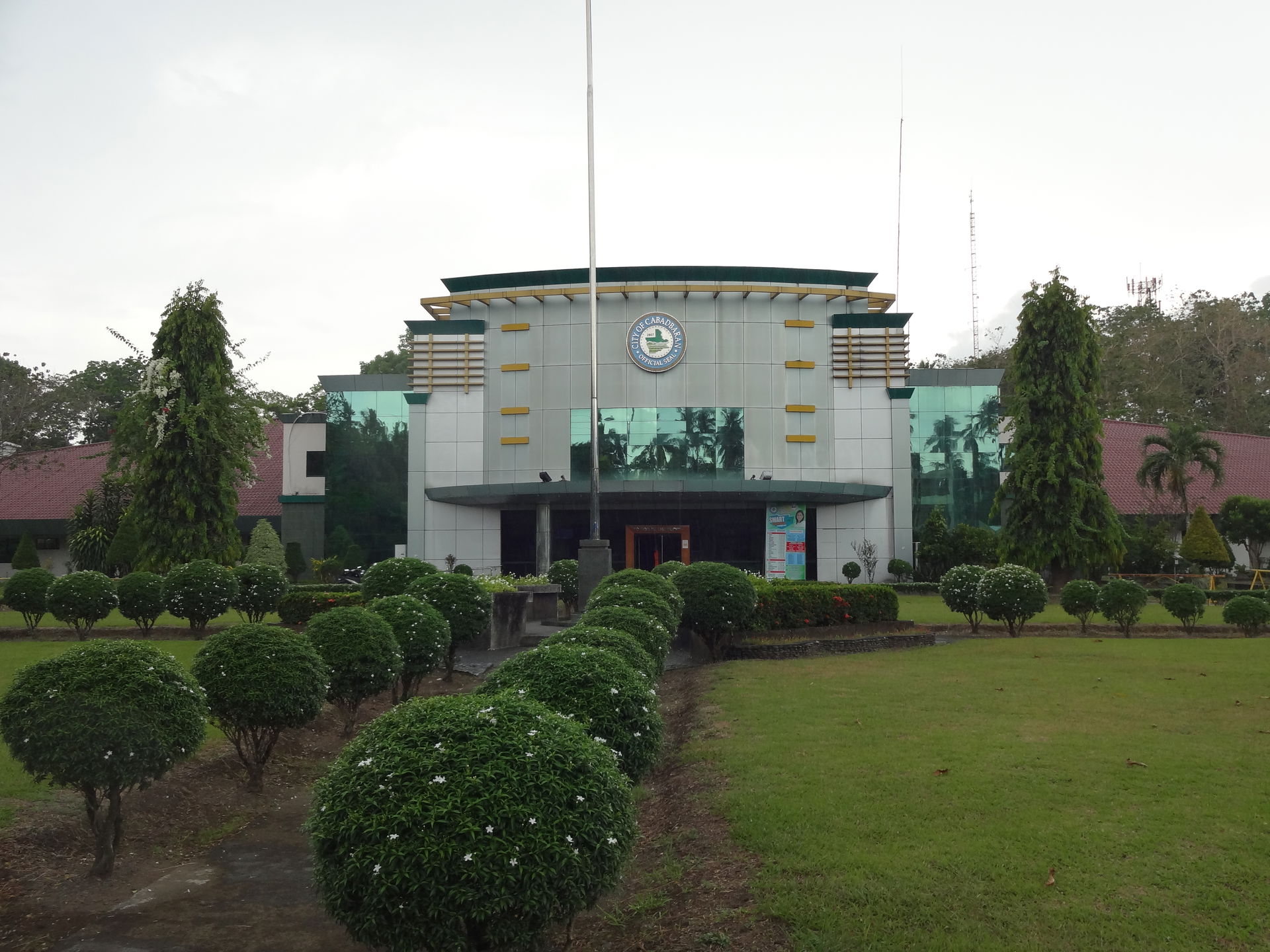 This is my own work. The Cabadbaran City Hall, Cabadbaran City,…