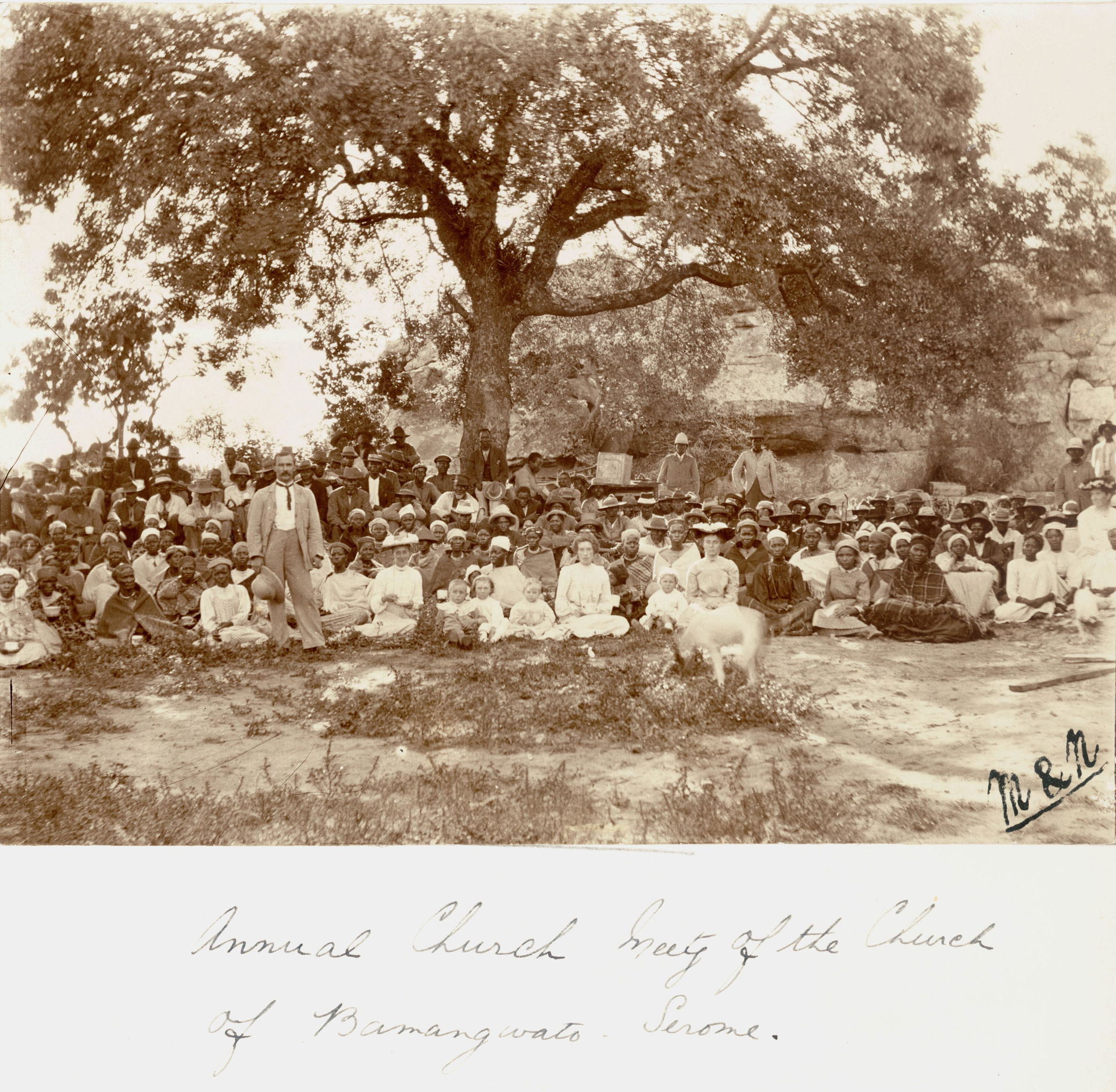 Annual church meeting of the church of Bamangwato, Serowe, Bech…
