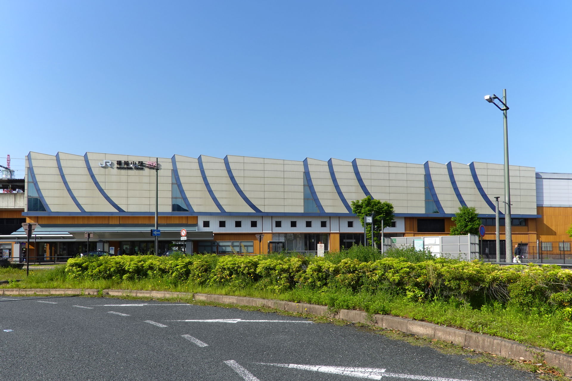 Fukuchiyama Station in Fukuchiyama, Kyoto prefecture, Japan