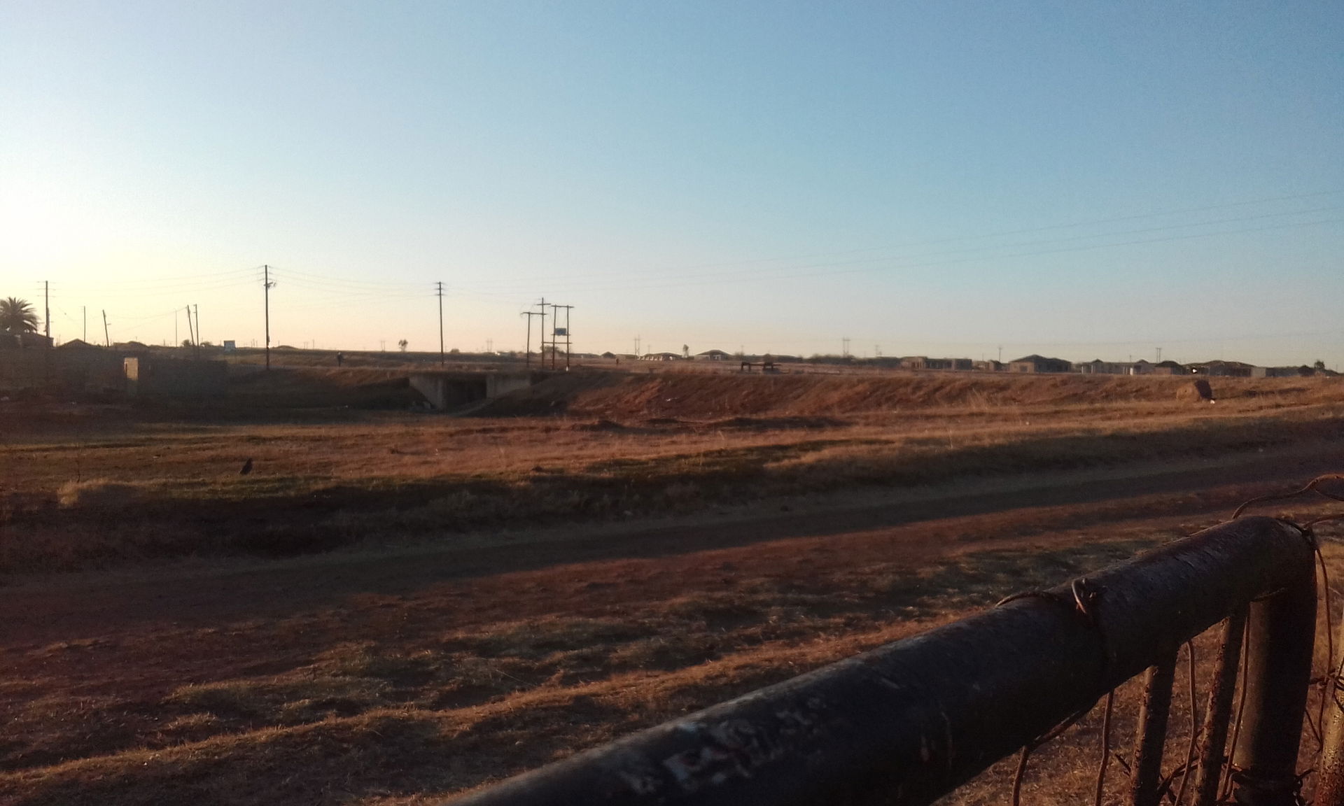 It is a spring morning in Osizweni.