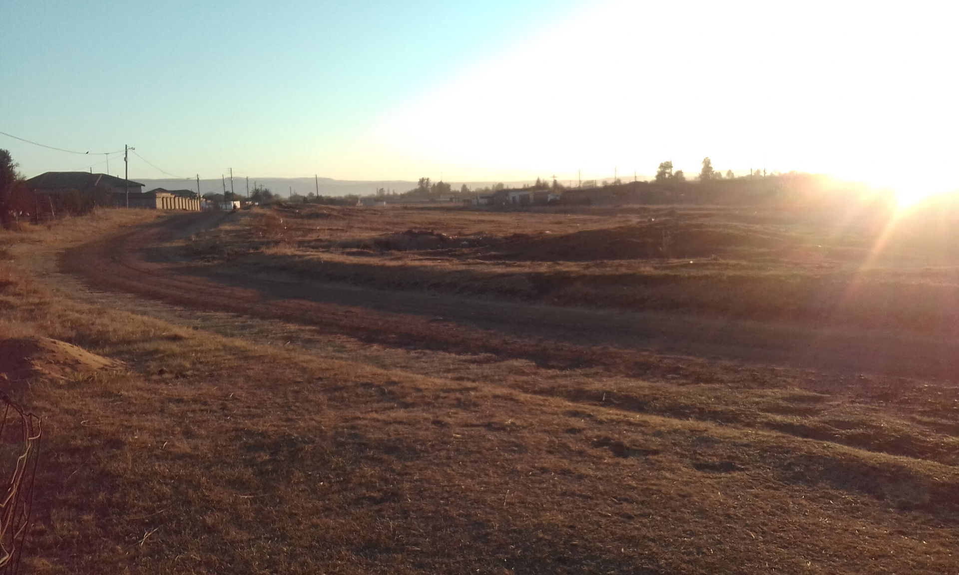 It is a spring morning in Osizweni.