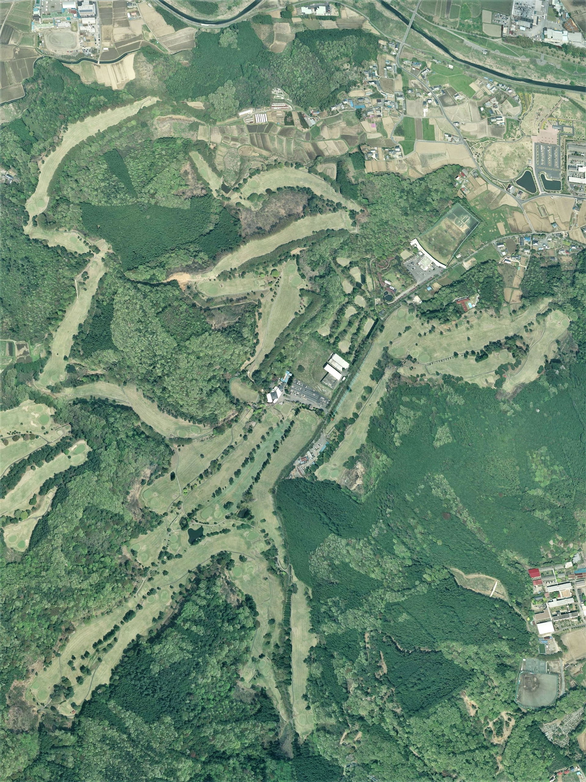 Tochigi Country Club, Tochigi Tochigi Aerial photograph.2010