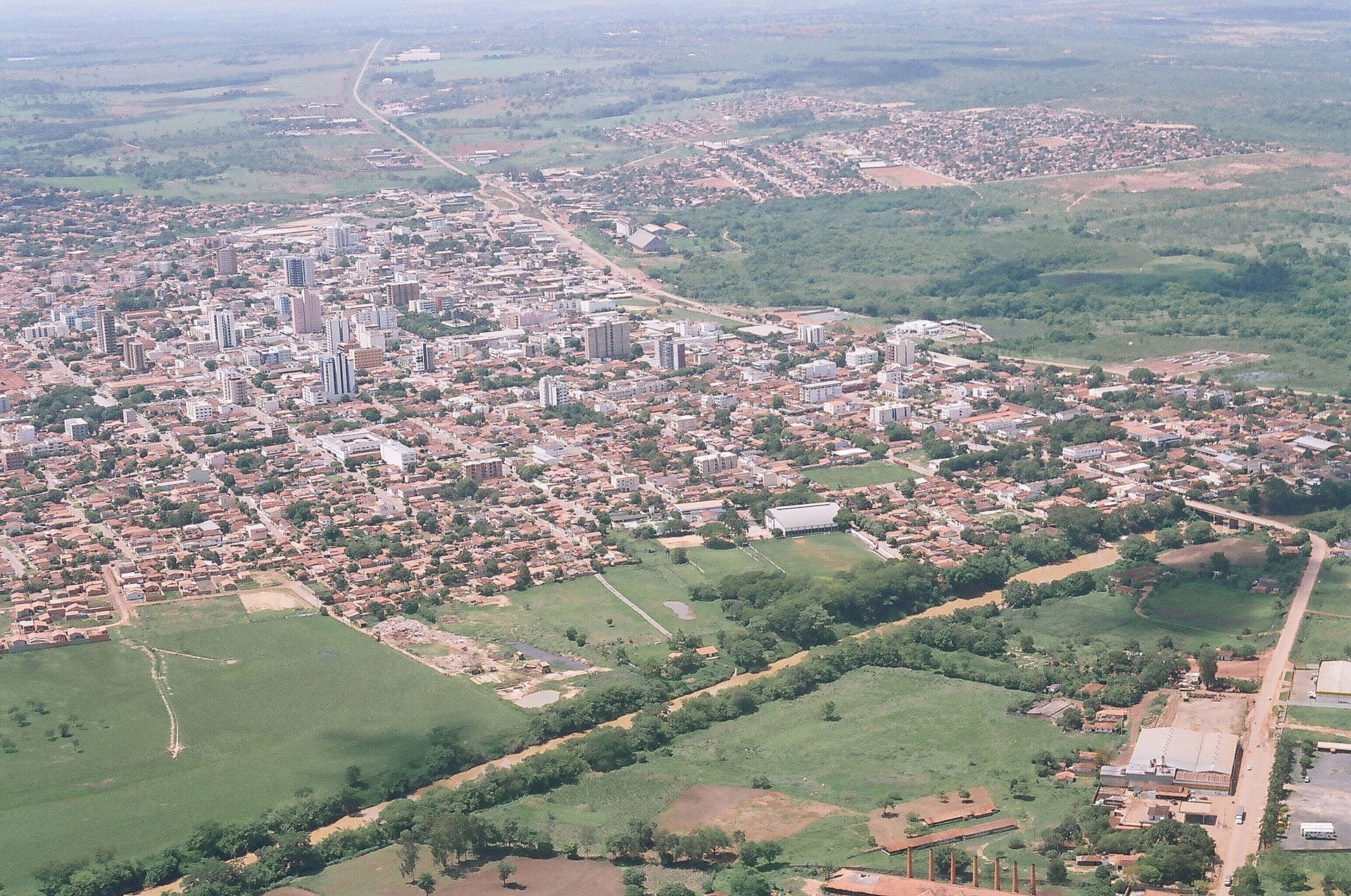 Cidade de Unaí - vista aérea