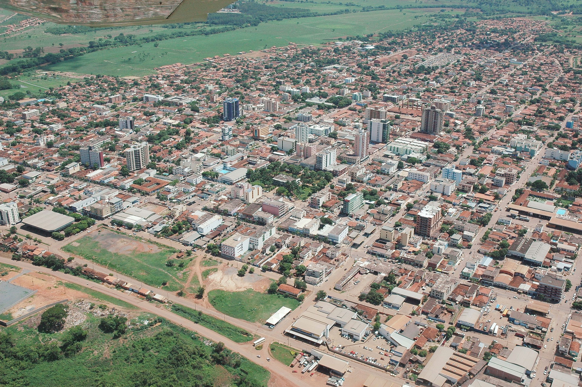 Cidade de Unaí - vista aérea