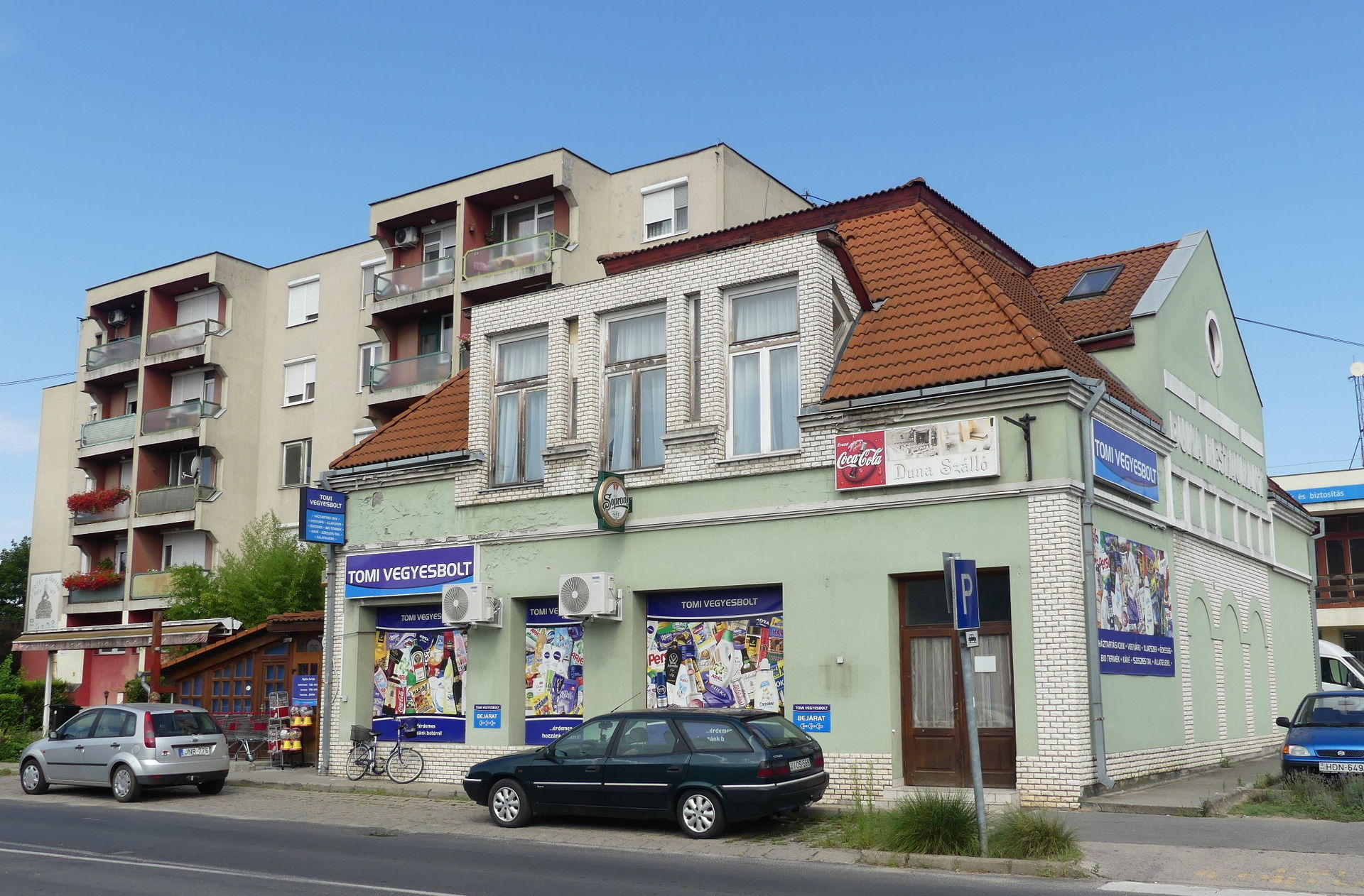 Dunaföldvár. Central Europe.