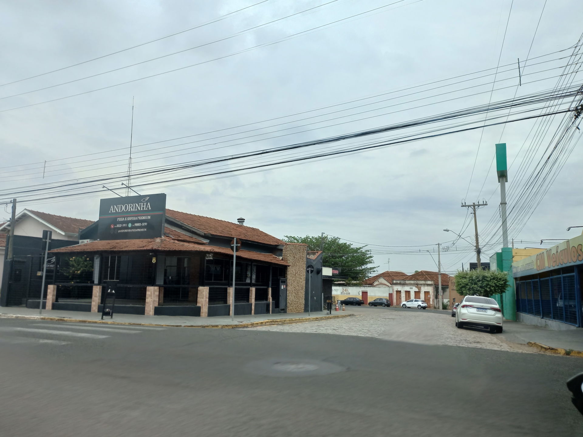 Ruas da cidade de Lins, São Paulo, Brasil