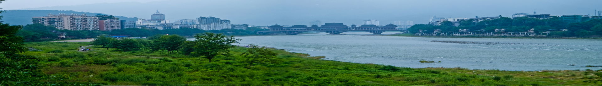 General view of the river
