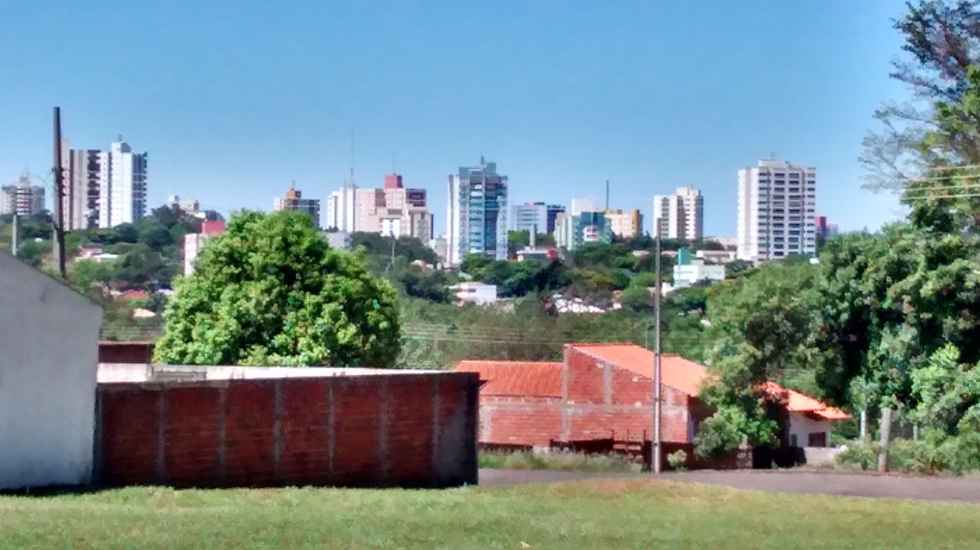 Vista do centro de Cianorte