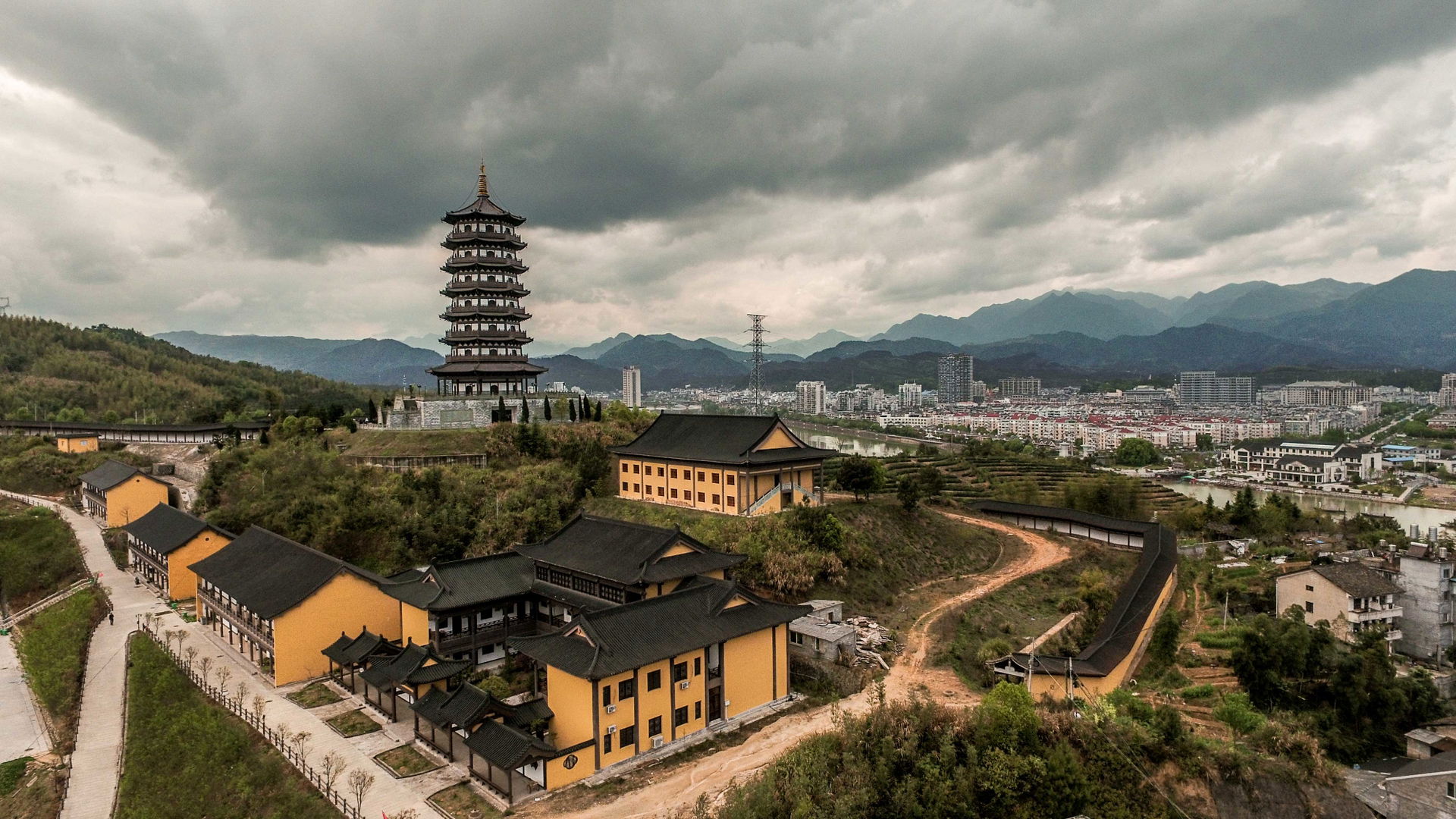 Longquan skyline (contributed by PromoteMyCity)