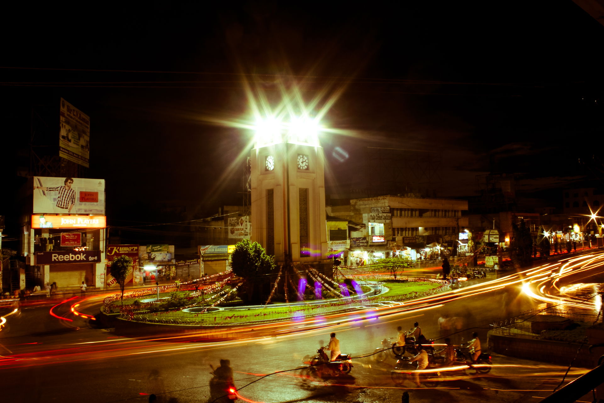 Clock Tower at night