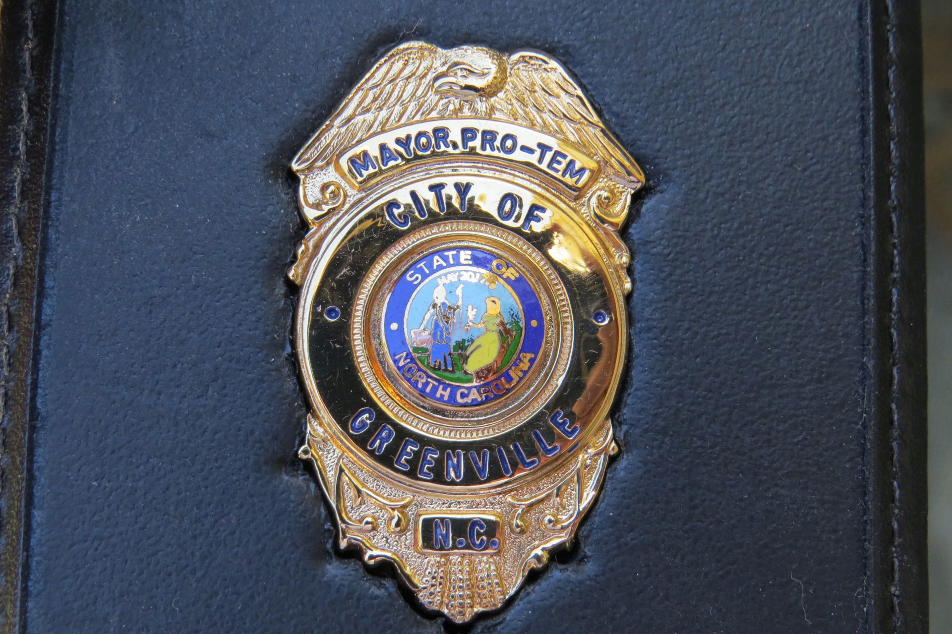 Honorary Police Badge of William James Hadden, Mayor Pro Tem of…