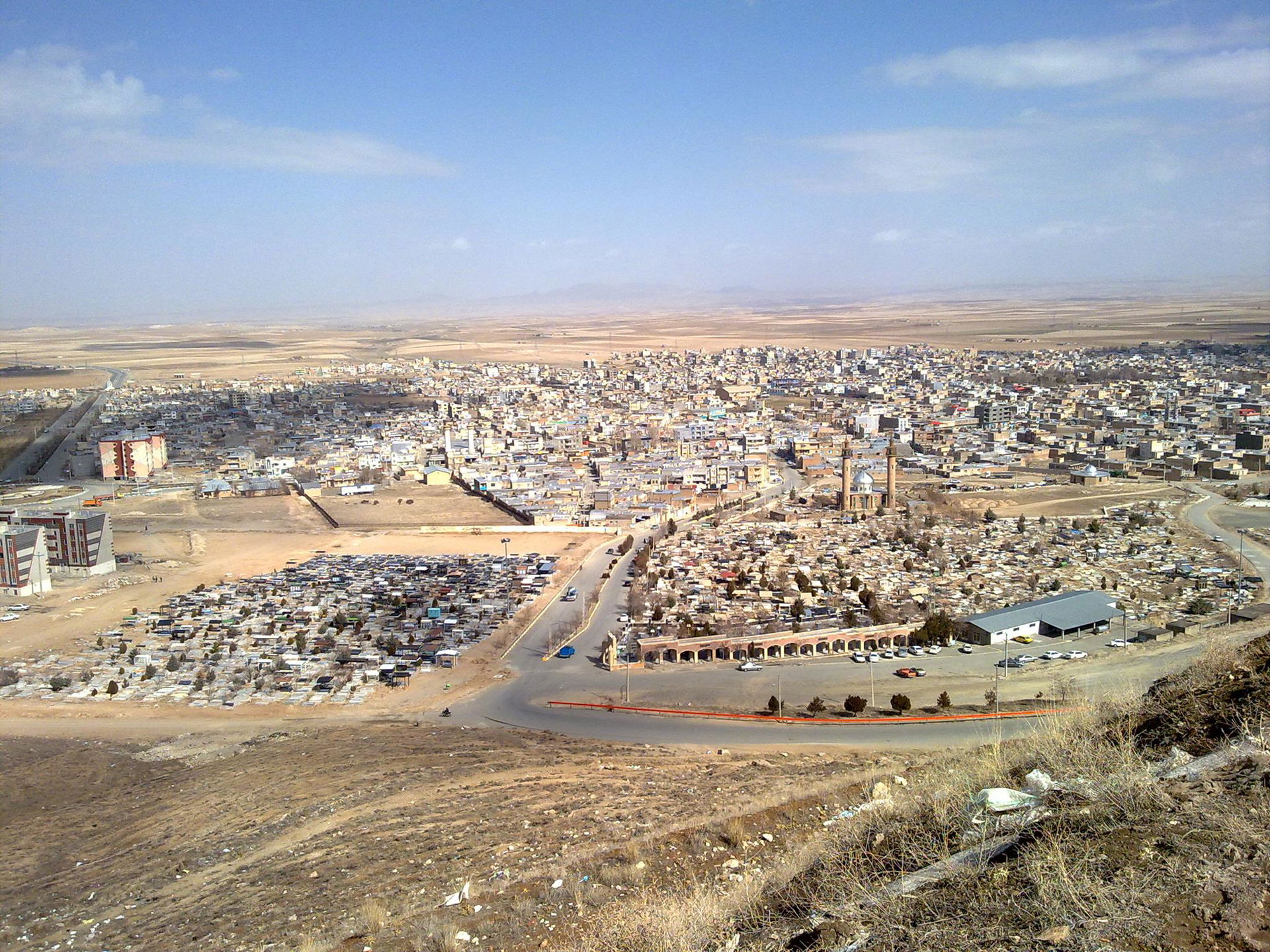 قوروه شهرین گورونتوسو گونئی سمتیندن