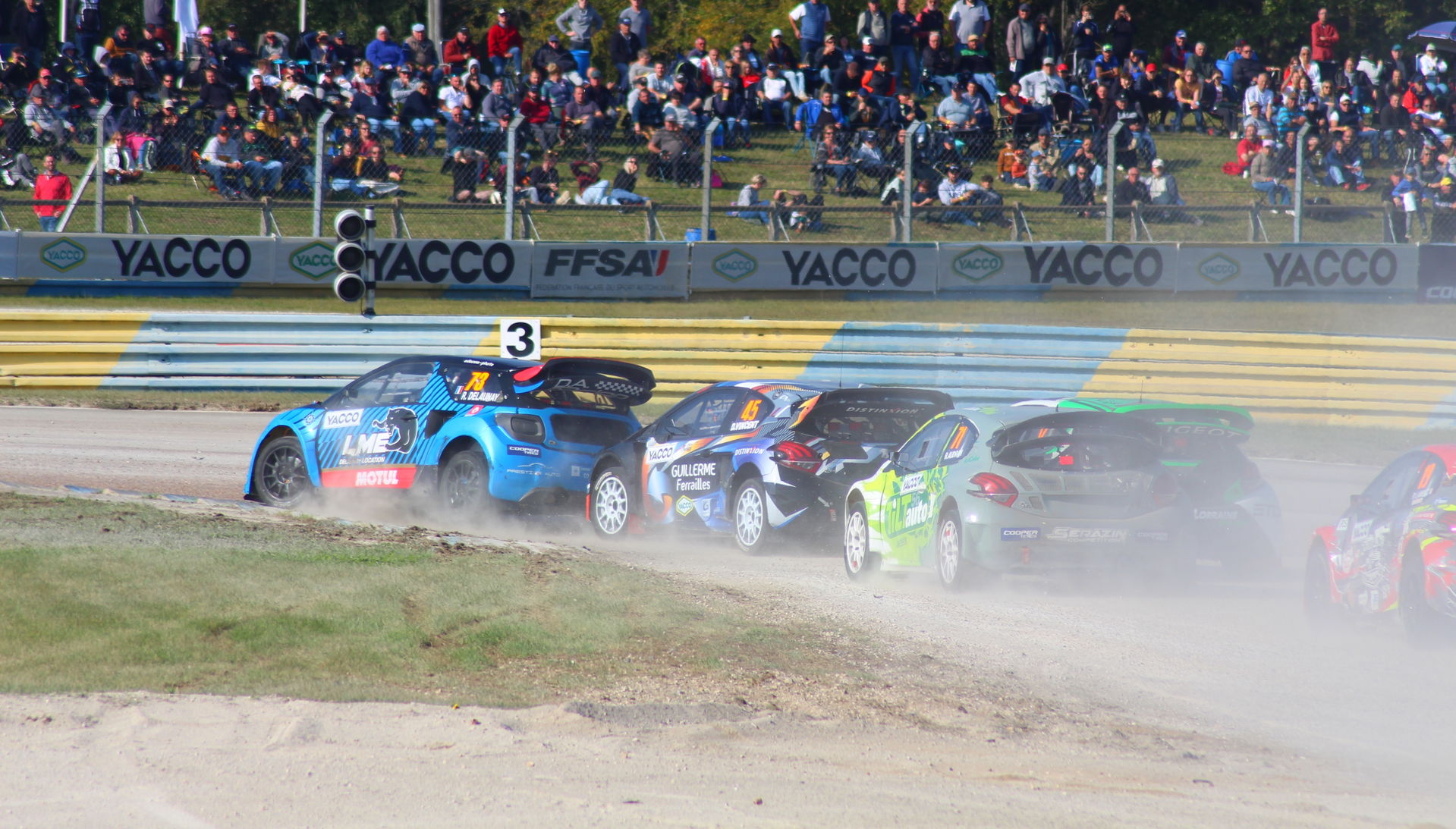 Deuxième virage, premier tour de la demi-finale B Supercar de l…