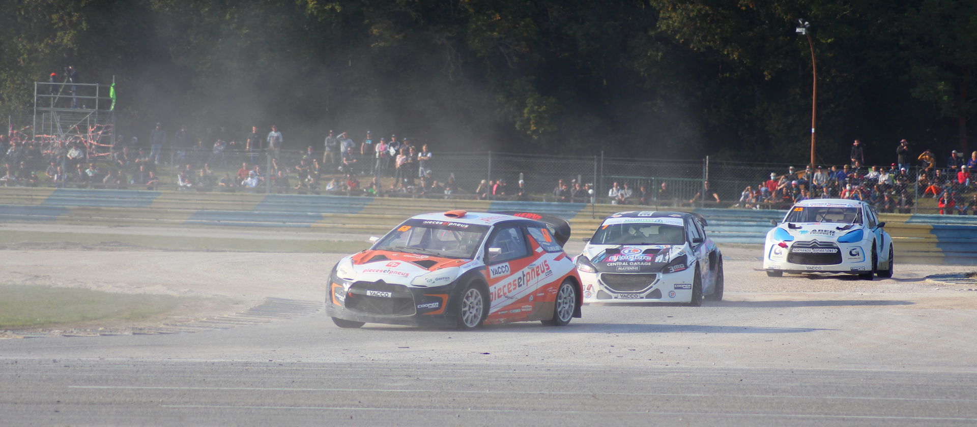 David Meslier, Emanuel Anne et Laurent Terroitin lors de la dem…