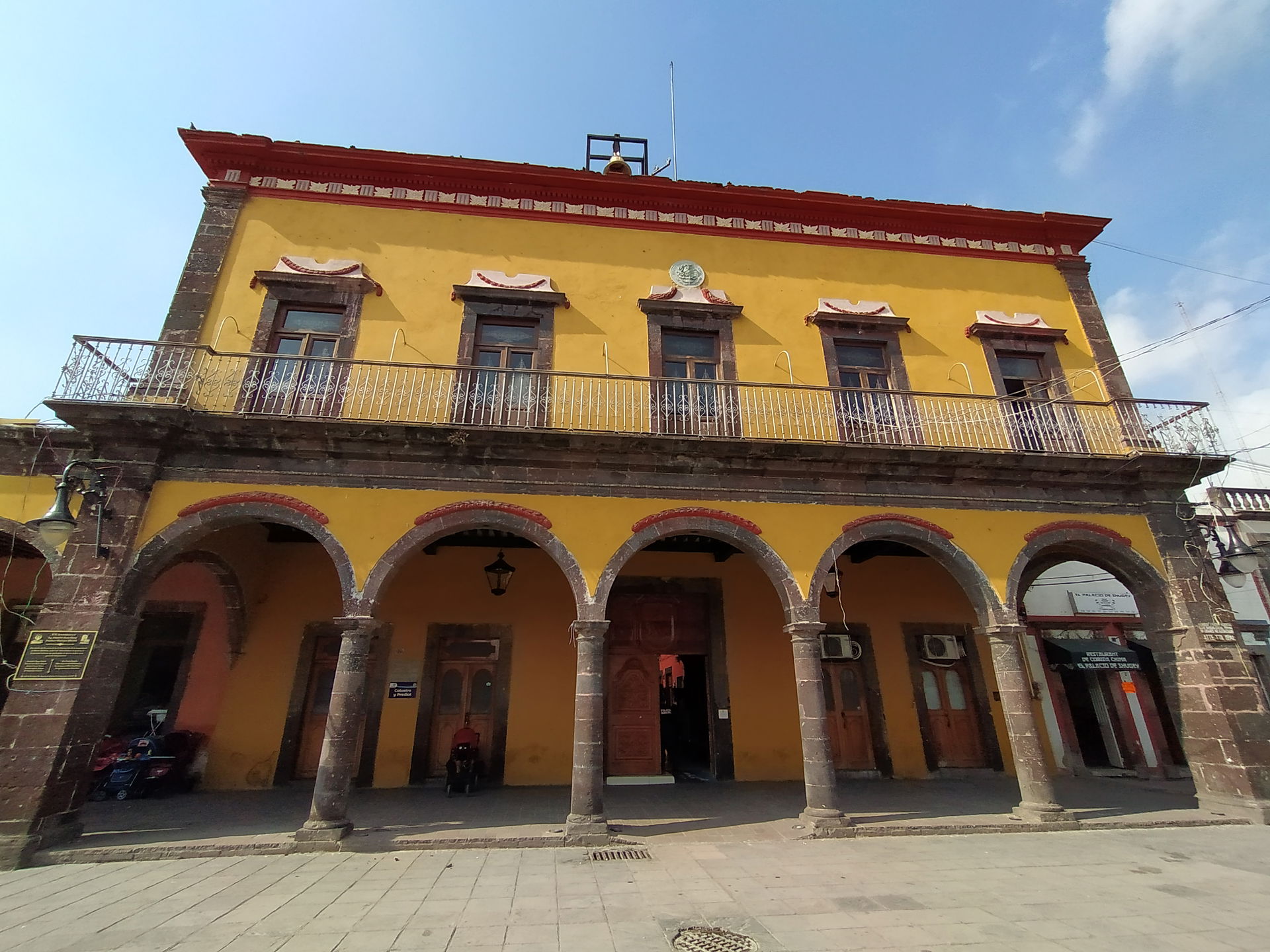 Fachada del Edificio de la Presidencia Municipal de Valle de Sa…