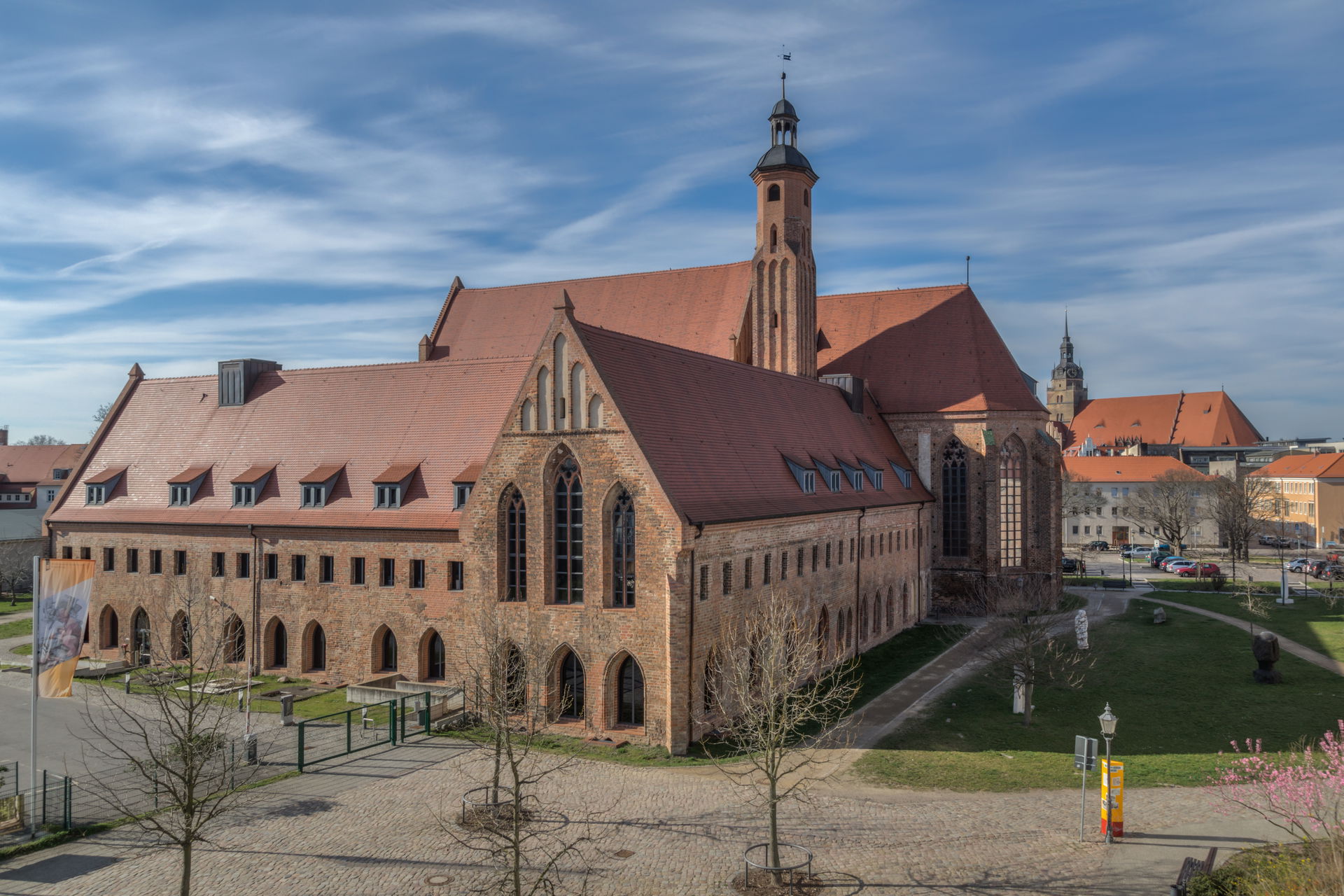 Monastery St. Pauli with St. Katharinenchurch in the background…