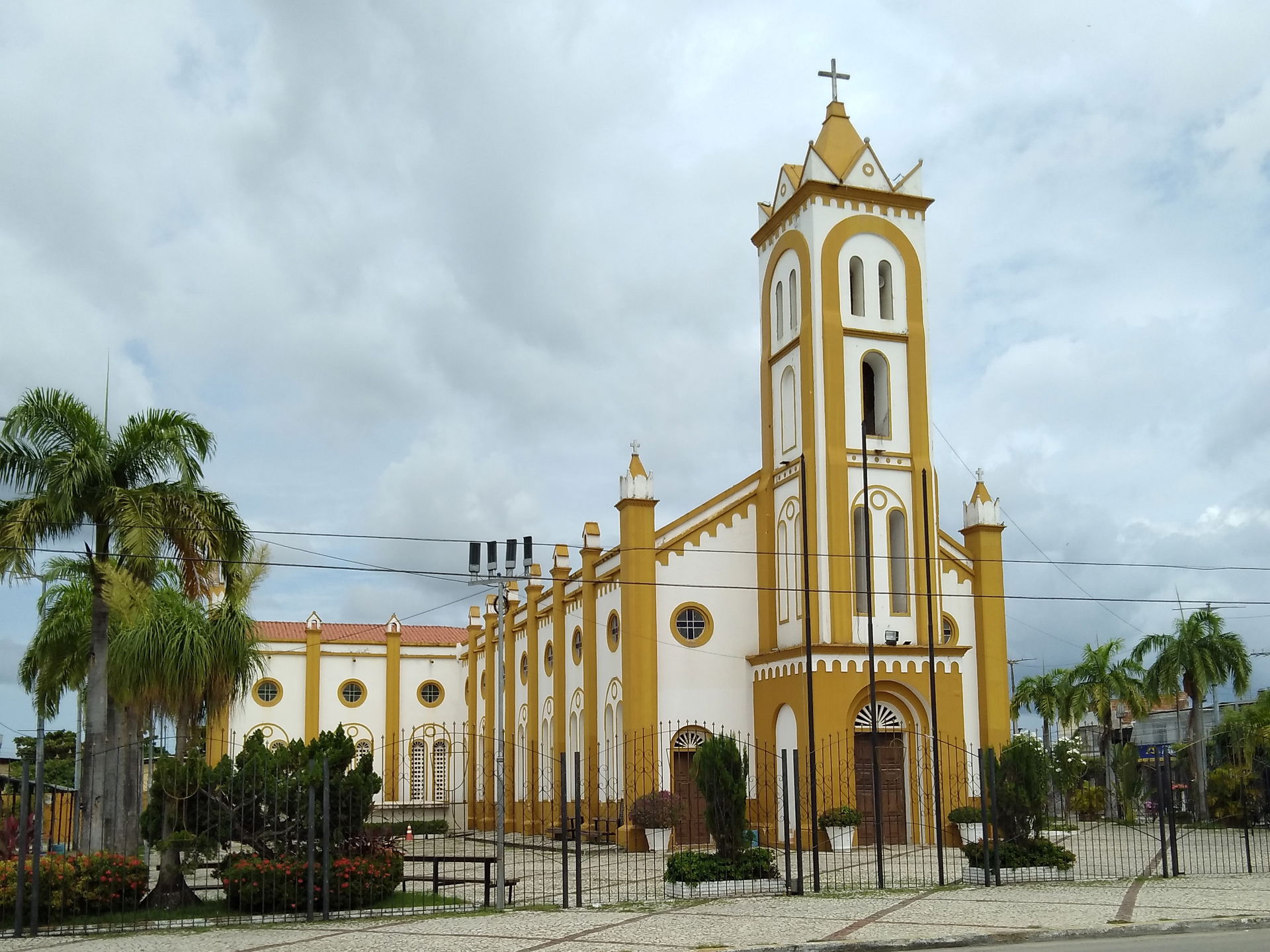 Mother Church of Our Lady of the Conception in Pacajus, Ceará, …
