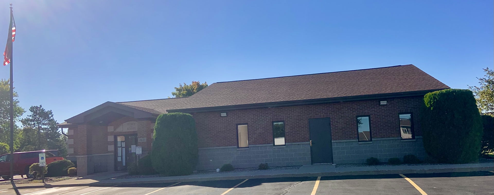 Scott Town Hall in Brown County, Wisconsin