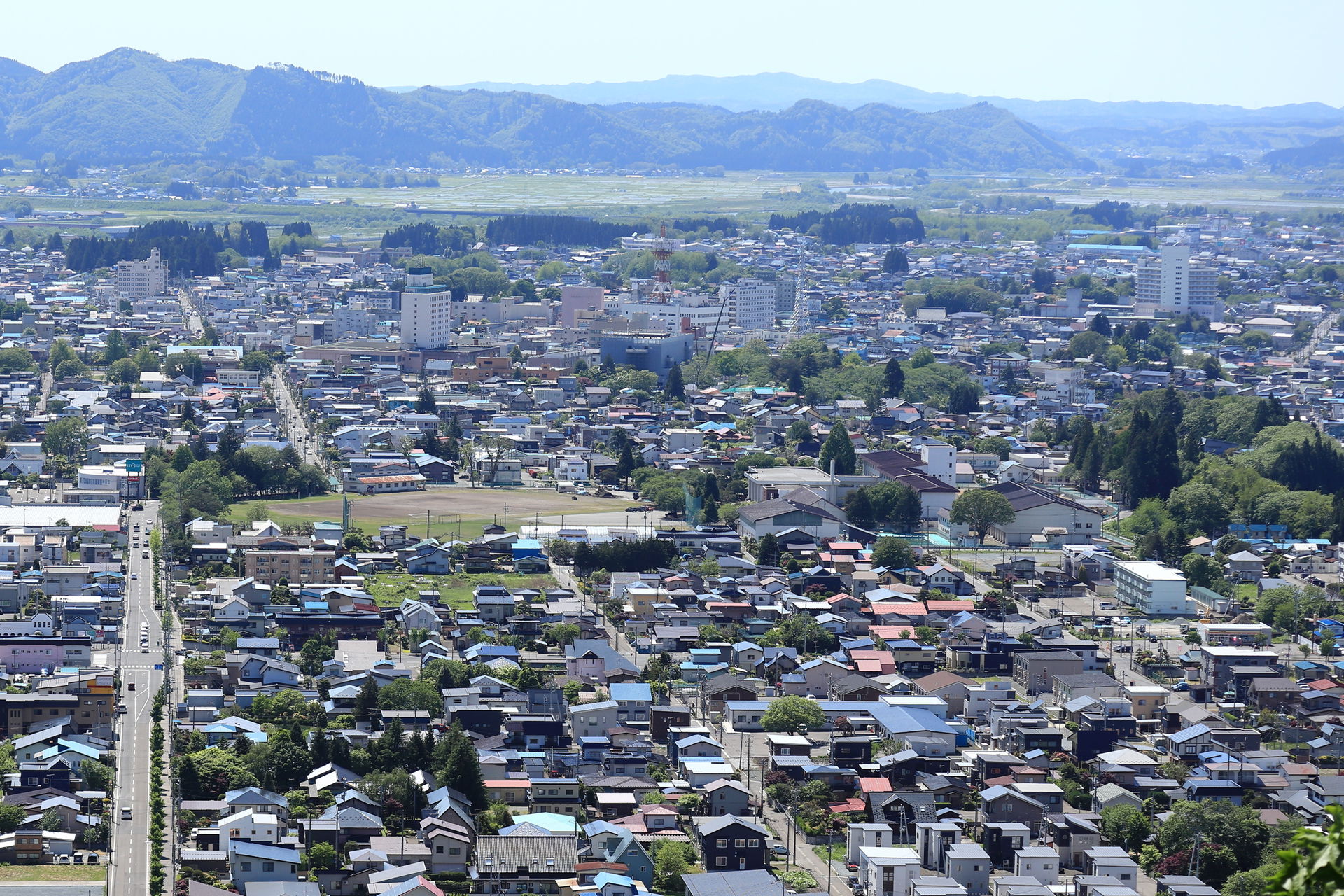 大館市中心市街地 （大町地区とその周辺）