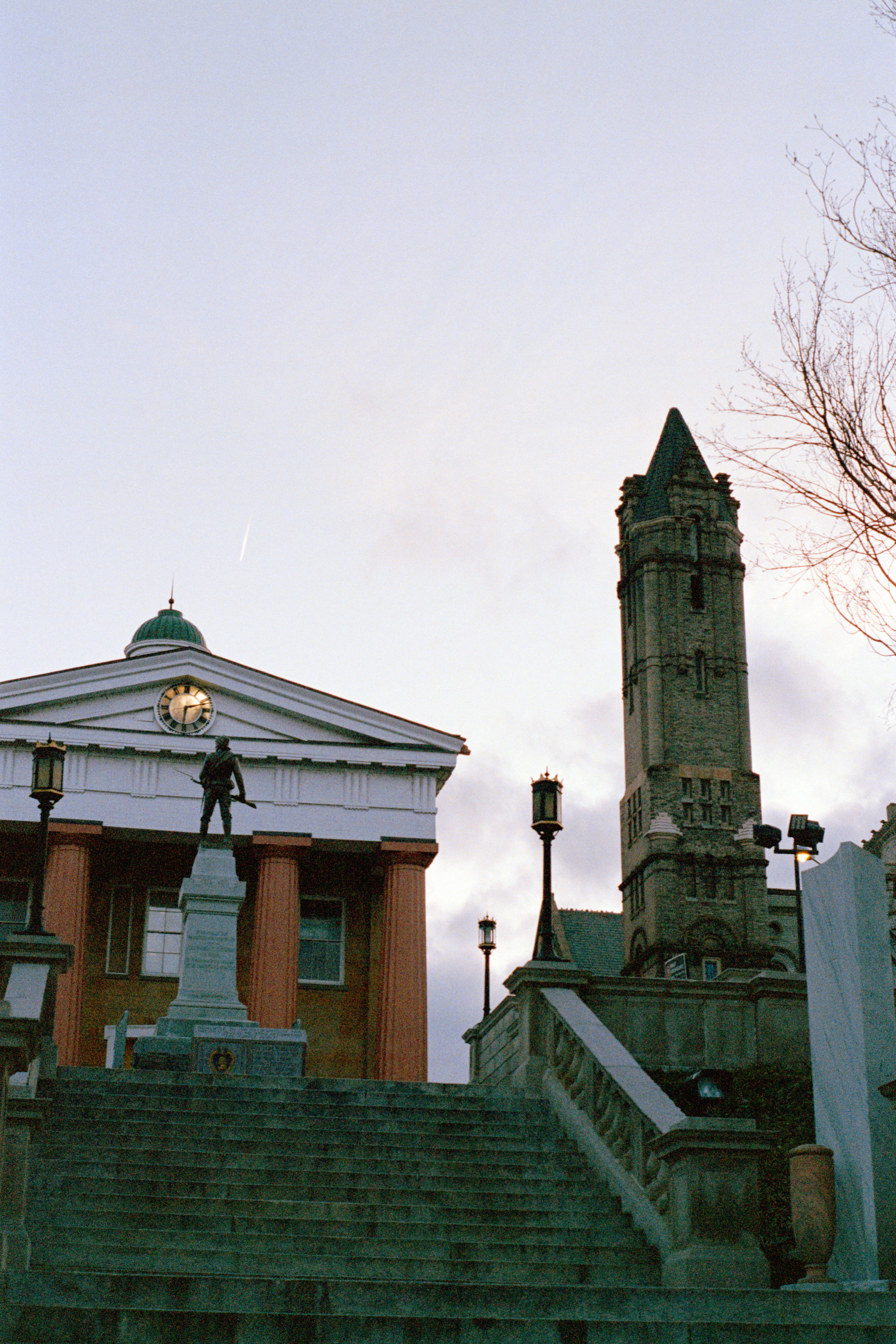 A view of Lynchburg, Virginia's former courthouse, now a museum.
