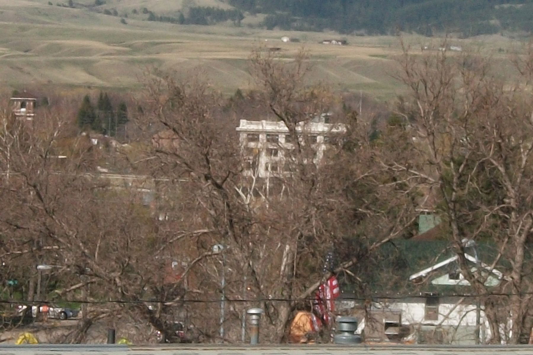 Lewistown MT from above