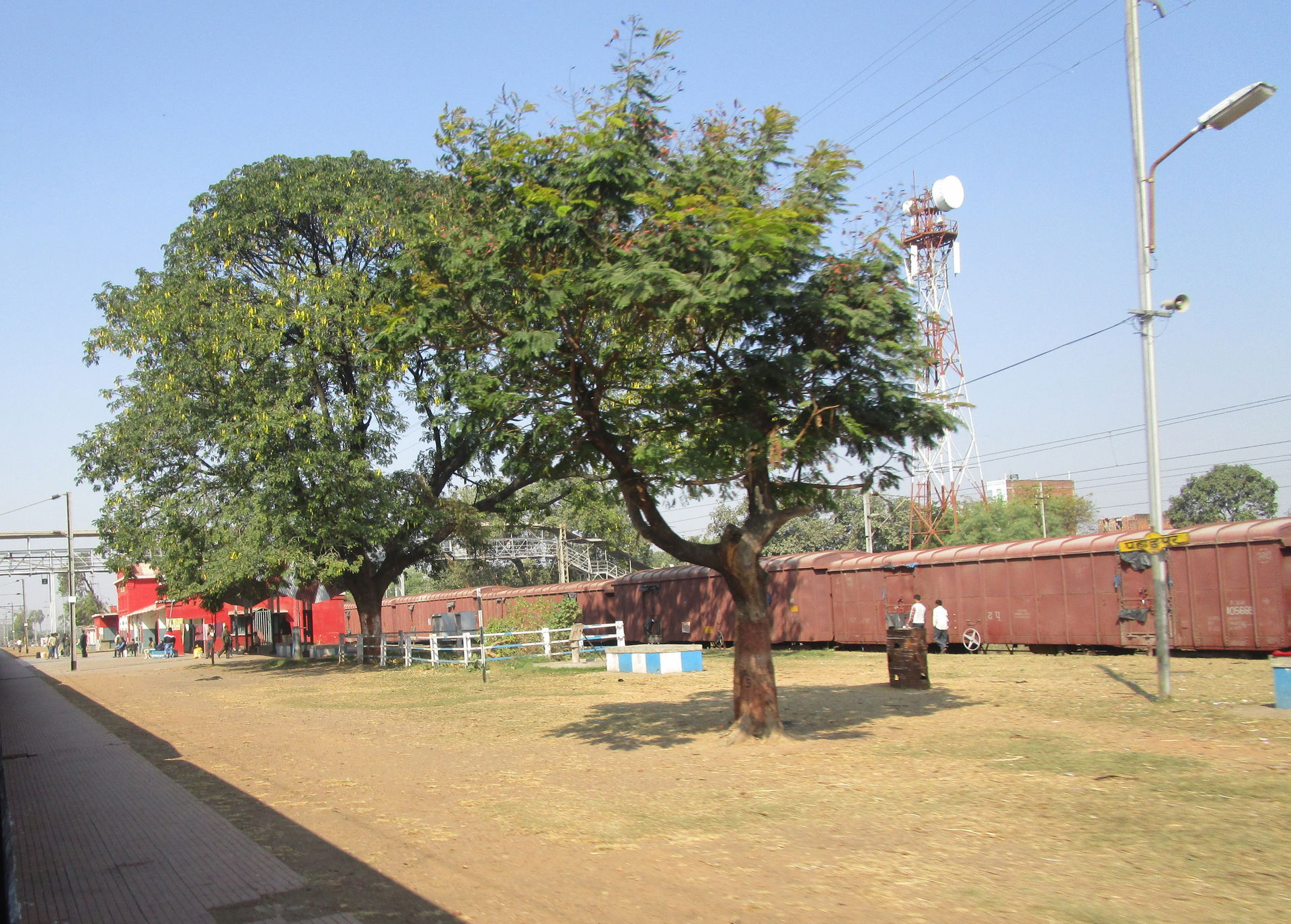 Paharpur railway station at Gaya district.